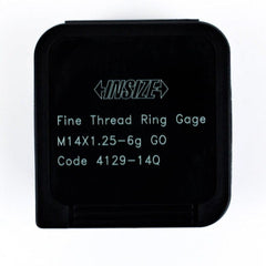 Insize GO Thread Ring Gauge M14X1.25 Series 4129-14Q - Twin Eagle Imports