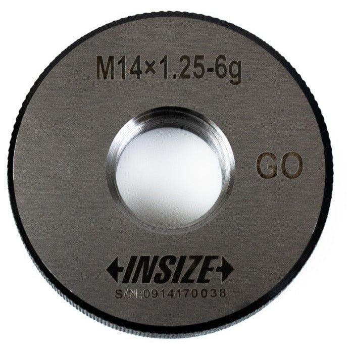 Insize GO Thread Ring Gauge M14X1.25 Series 4129-14Q - Twin Eagle Imports