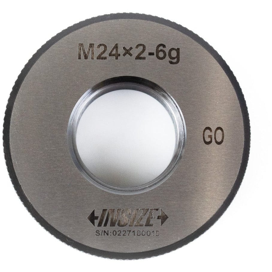Insize GO Thread Ring Gauge M24X2 Series 4129-24T - Twin Eagle Imports