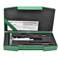Insize Imperial Depth Micrometer 0-4" Range Series 3240 - 4 - Twin Eagle Imports
