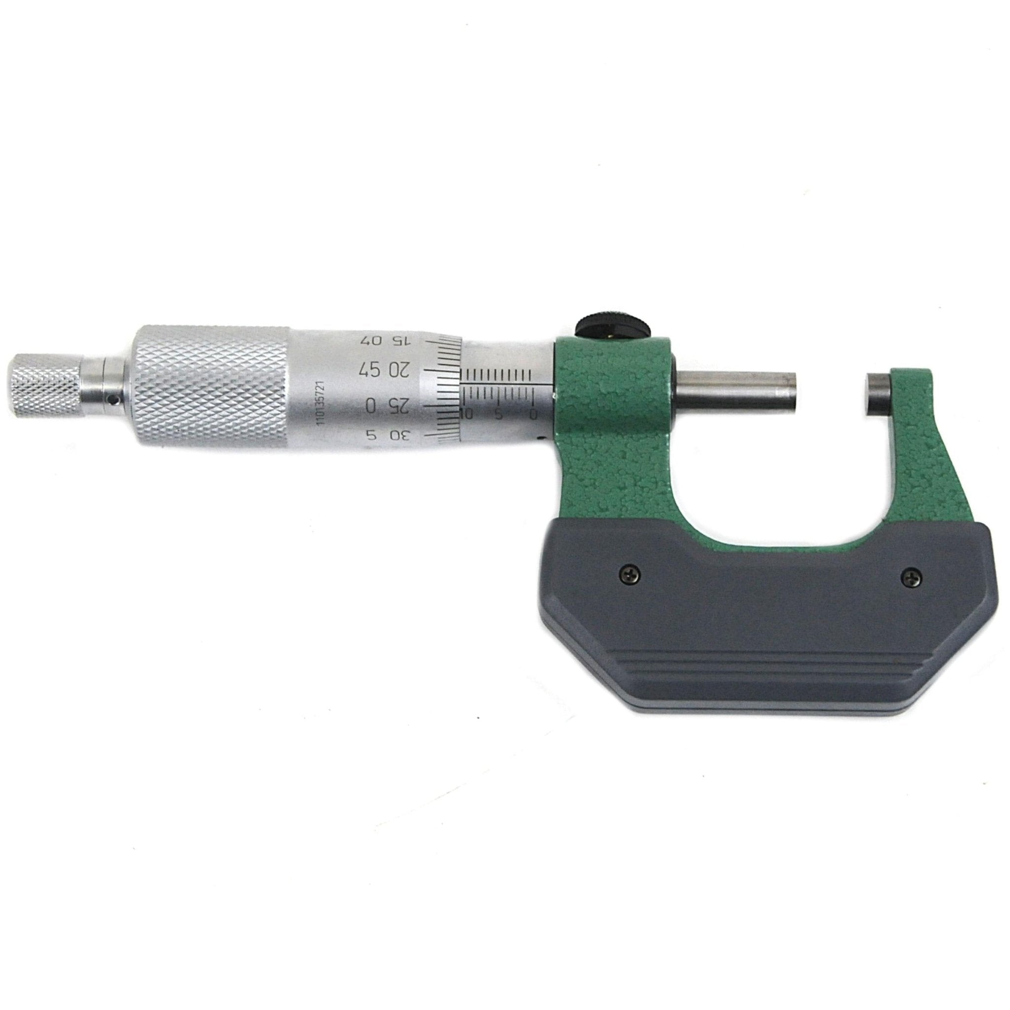 Insize Left Hand/Right Hand Outside Micrometer 25-50mm Range Series 3236-50B - Twin Eagle Imports