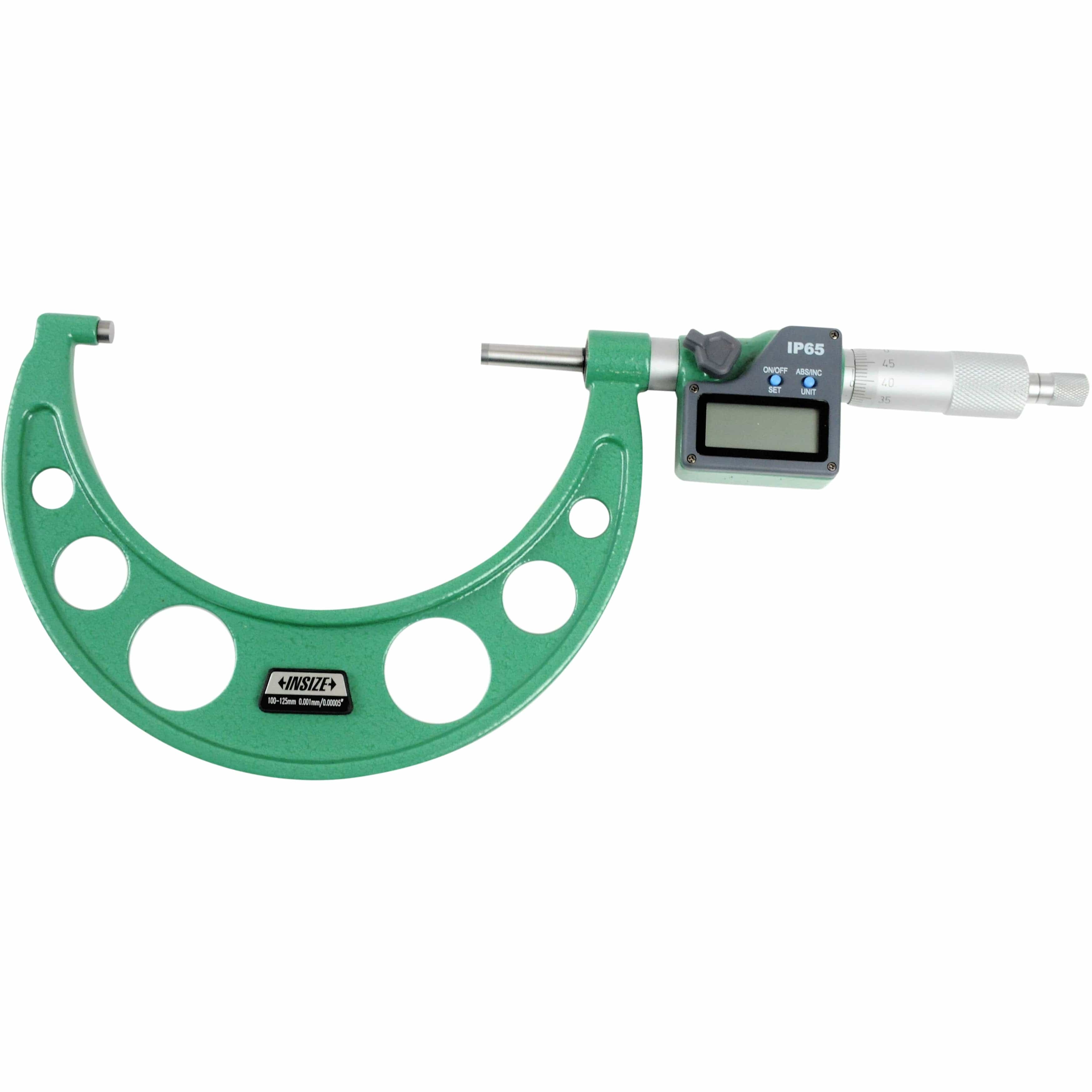 INSIZE Manufacturing Insize IP65 Digital Outside Micrometer 100-125mm / 4-5" Range Series 3108-125A