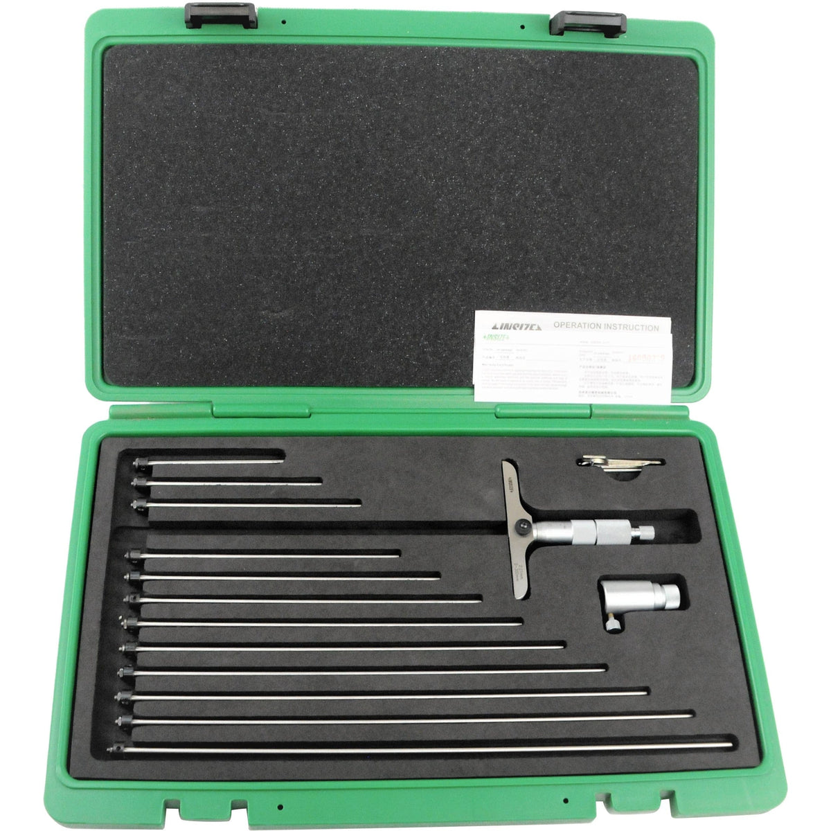 INSIZE Measuring Equipment Insize 12pc Metric Depth Micrometer 0-300mm Range Series 3241-300