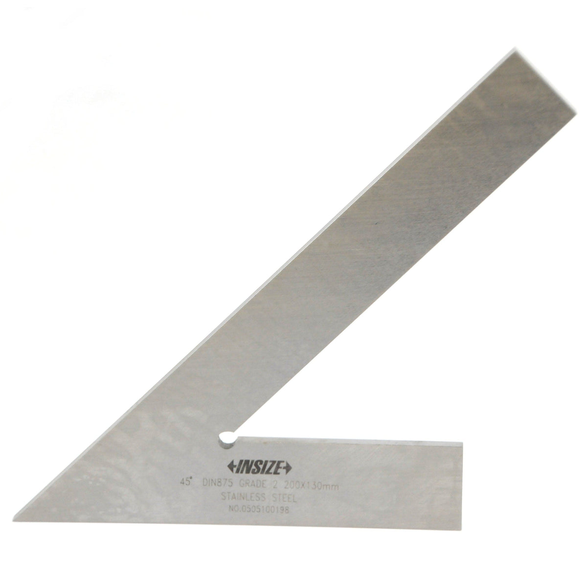 INSIZE Measuring Equipment Insize 45° Square Range Series 200x130mm Series 4745-1200