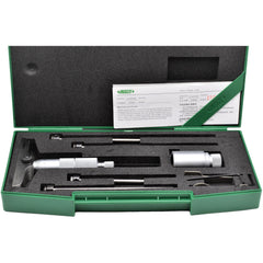 INSIZE Measuring Equipment Insize 4pc Metric Depth Micrometer 0-100mm Range Series 3241-100