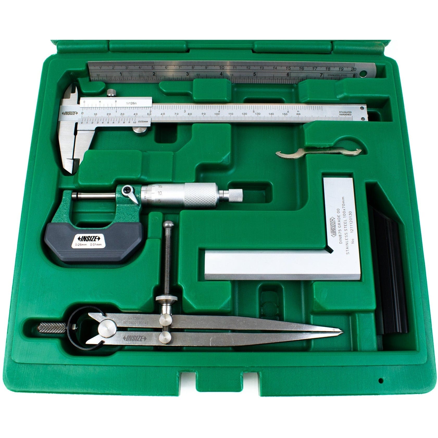 INSIZE Measuring Equipment Insize 6pc Measuring Tool Kit Series 5063-2