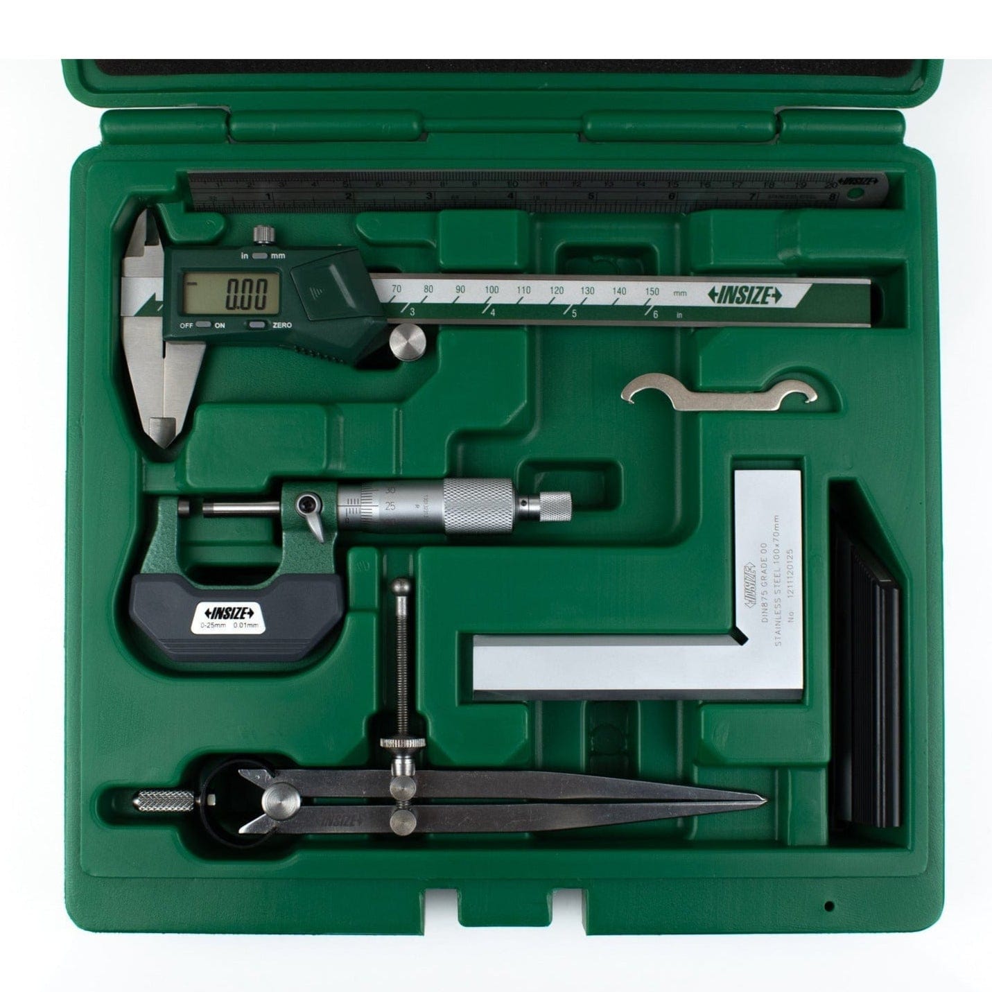 INSIZE Measuring Equipment Insize 6pc Measuring Tool Set 5062