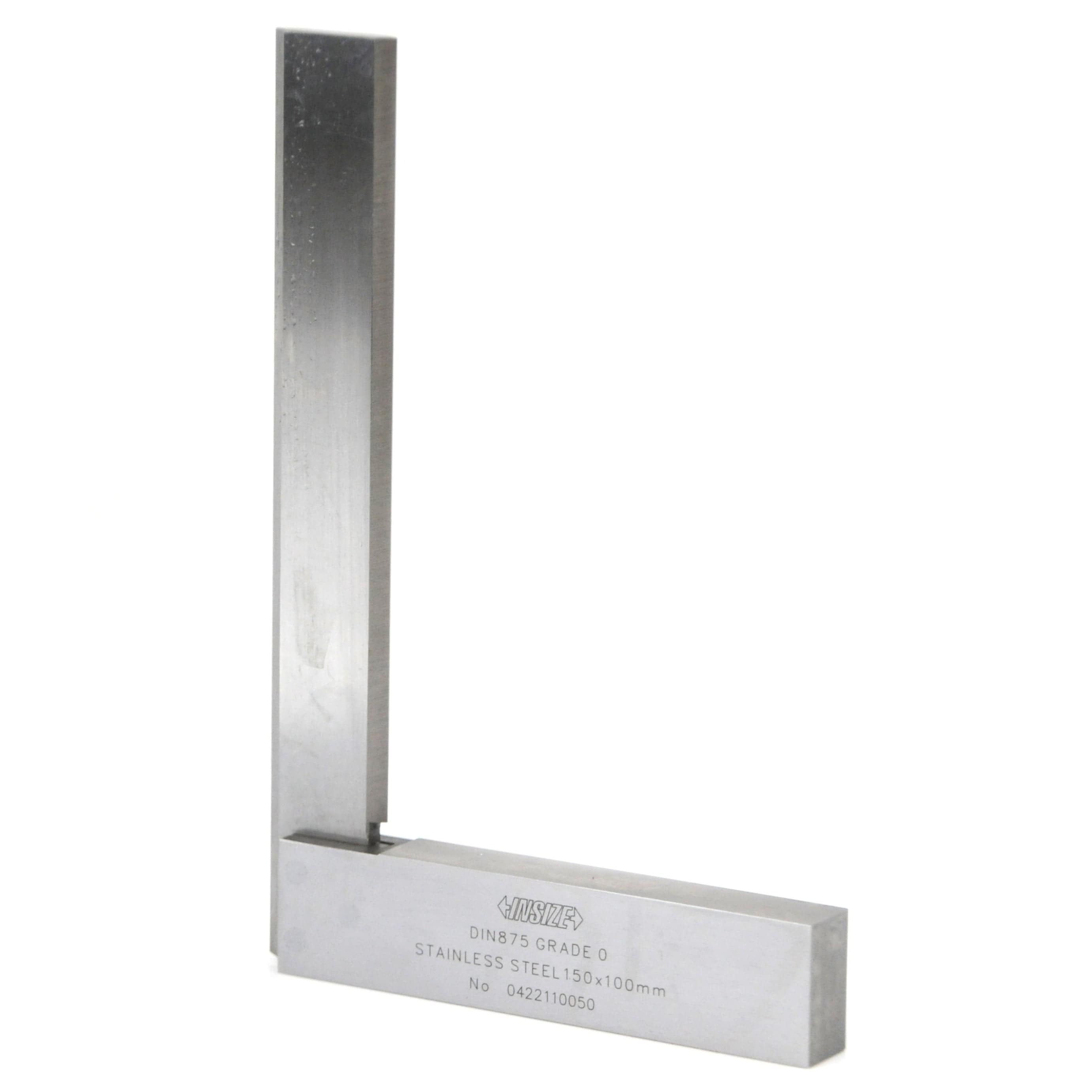 INSIZE Measuring Equipment Insize 90° Bevelled Edge Square 150x100mm Range Series 4795-150