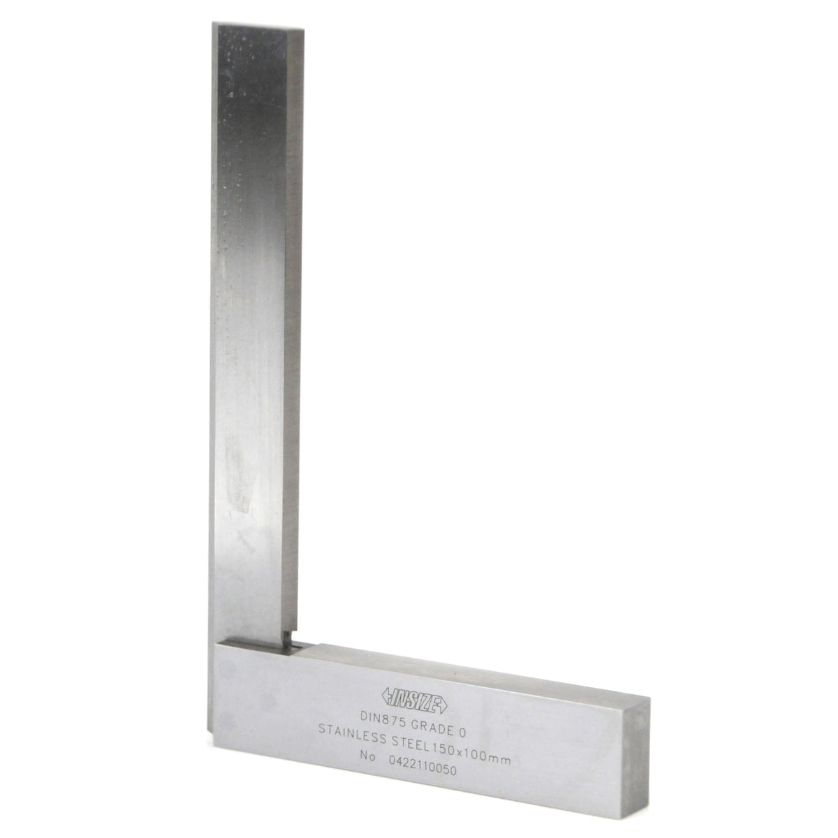 INSIZE Measuring Equipment Insize 90° Bevelled Edge Square 150x100mm Range Series 4795-150