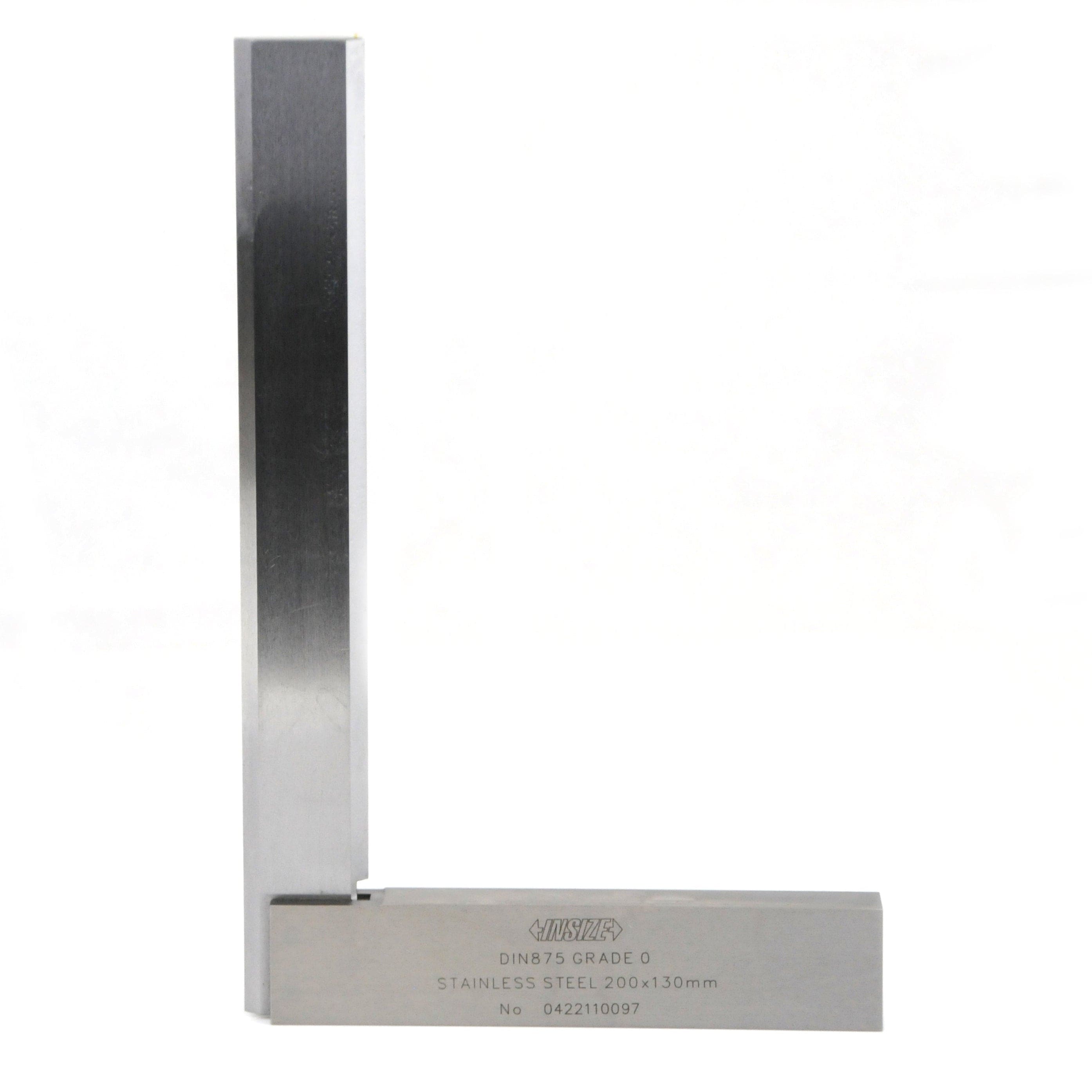 INSIZE Measuring Equipment Insize 90° Bevelled Edge Square 200x130mm Range Series 4795-200