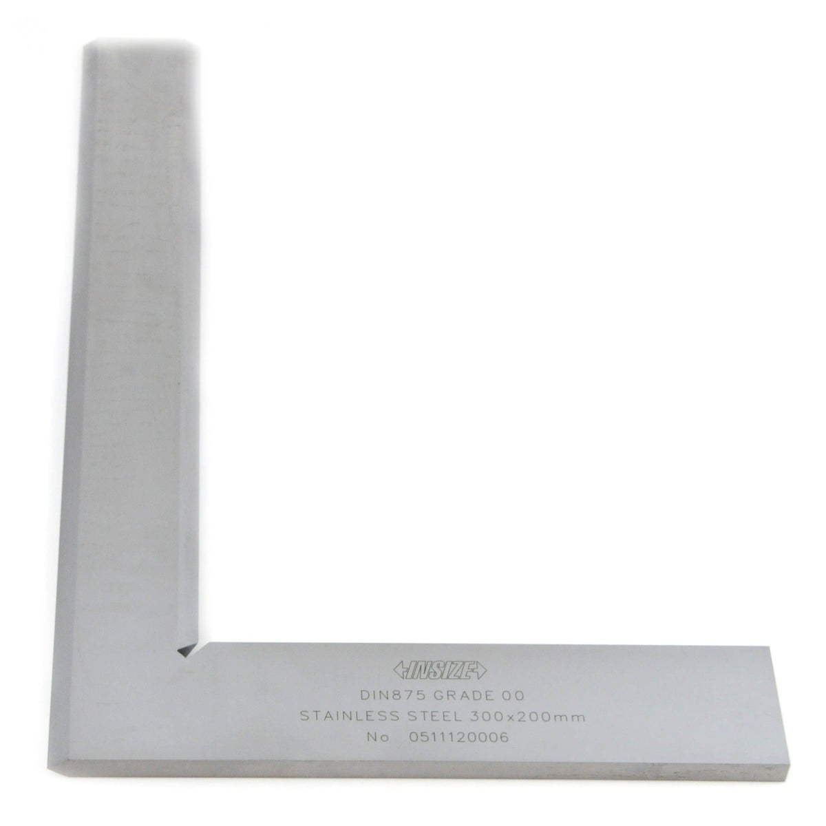 INSIZE Measuring Equipment Insize 90° Bevelled Edge Square 300x200mm Range Series 4790-3000