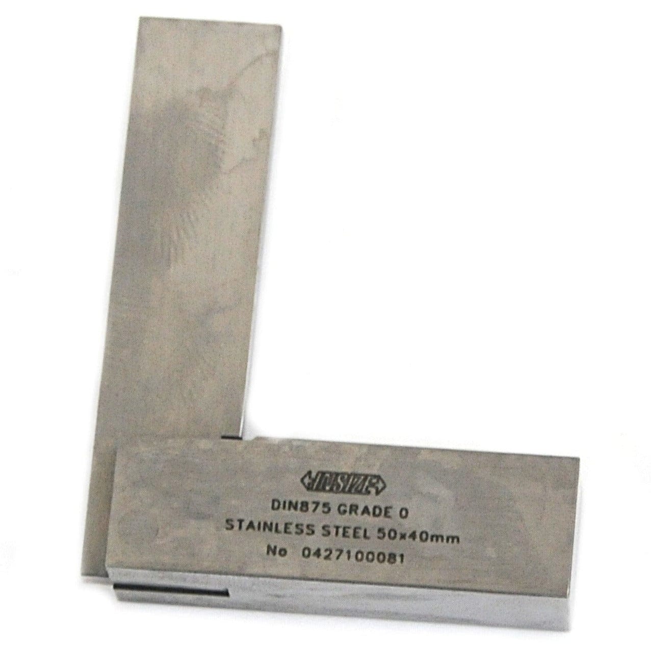 INSIZE Measuring Equipment Insize 90° Flat Edge Square 50x40mm Range Series 4792-50