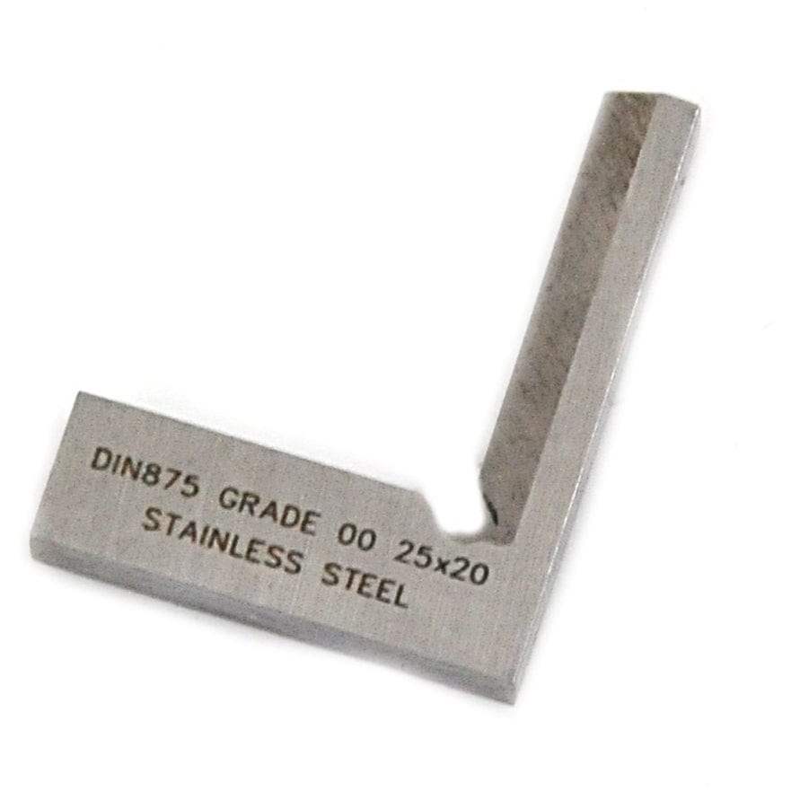 INSIZE Measuring Equipment Insize 90° Toolmakers Square 25x20mm Range Series 4794-025