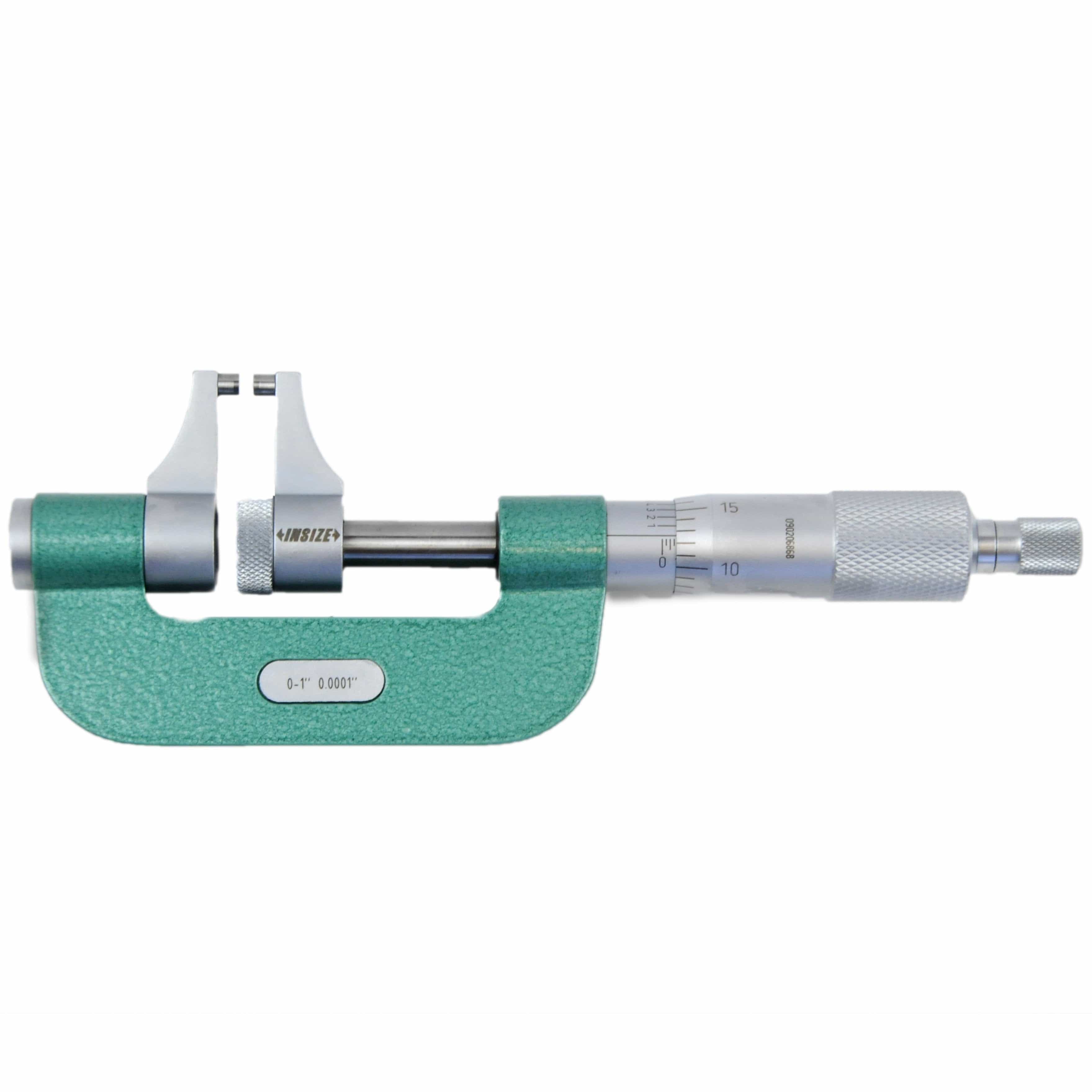 INSIZE Measuring Equipment Insize Caliper Type Micrometer 0-1" Range Series 3238-1