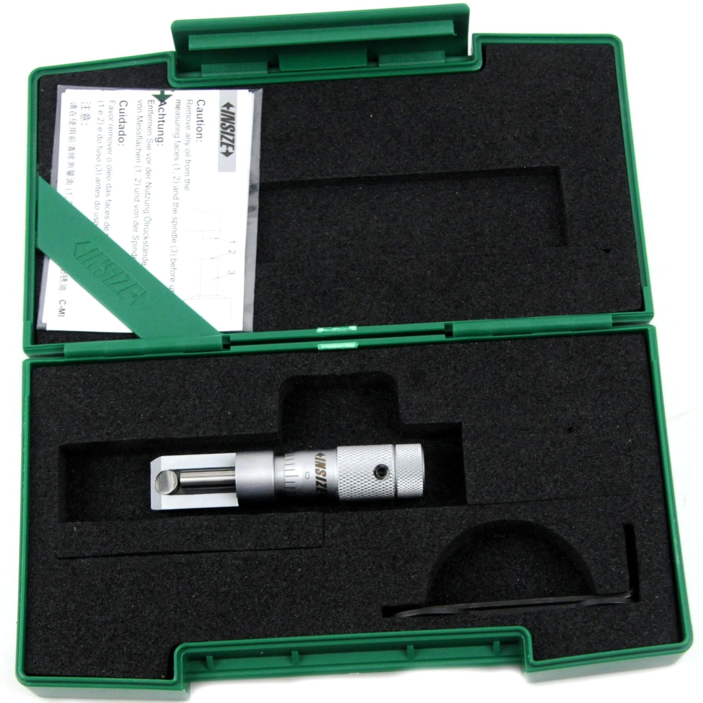 INSIZE Measuring Equipment Insize Can Seam Micrometer 0-0.6" Range Series 3293-063