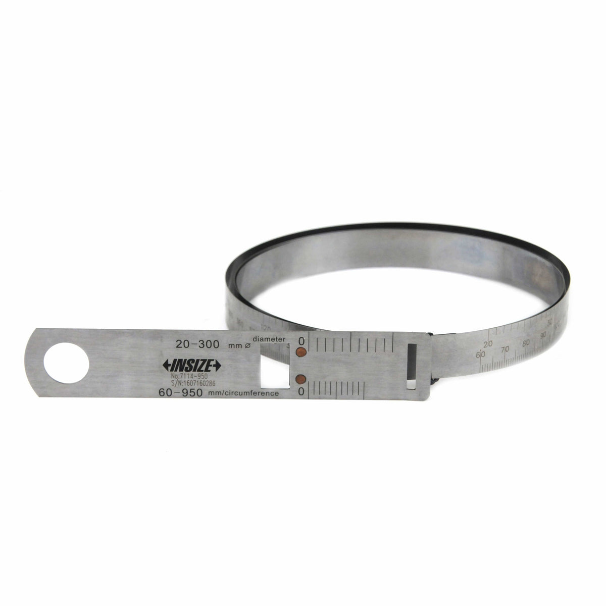 INSIZE Measuring Equipment Insize Circumference Tape 150-950mm Range Series 7114-950