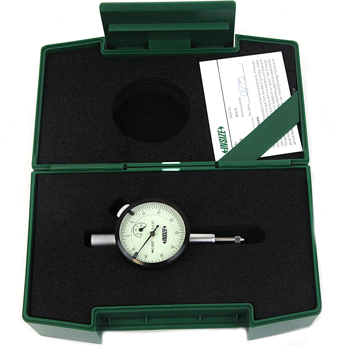 INSIZE Measuring Equipment Insize Compact Dial Indicator 0 - 0.25" Range Series 2304-0255