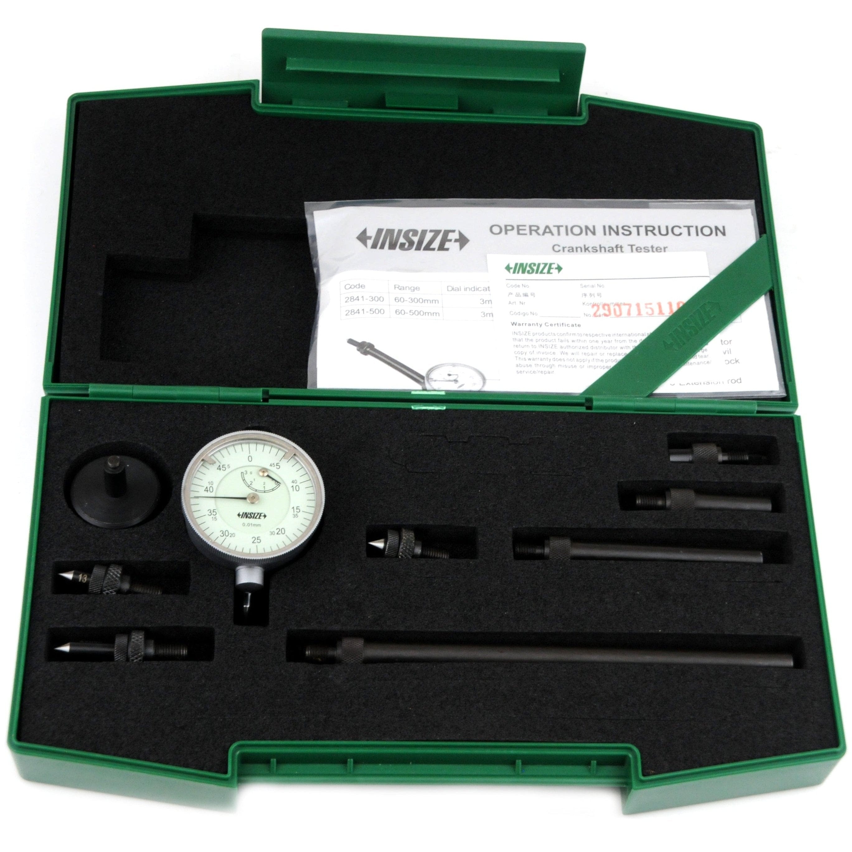 INSIZE Measuring Equipment Insize Crankshaft Test 60-300mm Range Series 2841-300