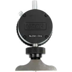 INSIZE Measuring Equipment Insize Dial Depth Gauge 0-10mm x 0.01mm Range Series 2341-101A