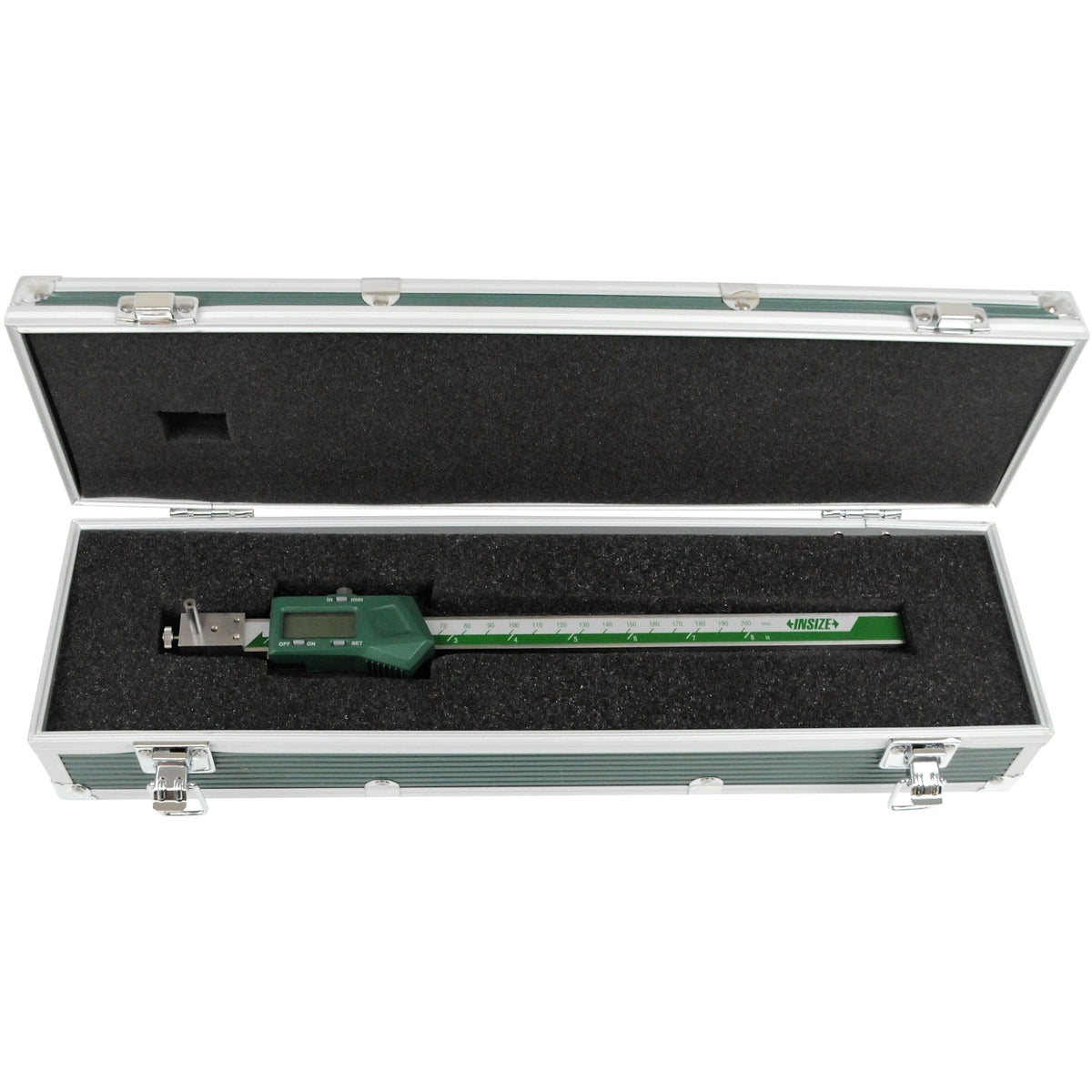 INSIZE Measuring Equipment Insize Digital Back-Jaw Caliper 10-200mm/0.4-8" Range Series 1177-200