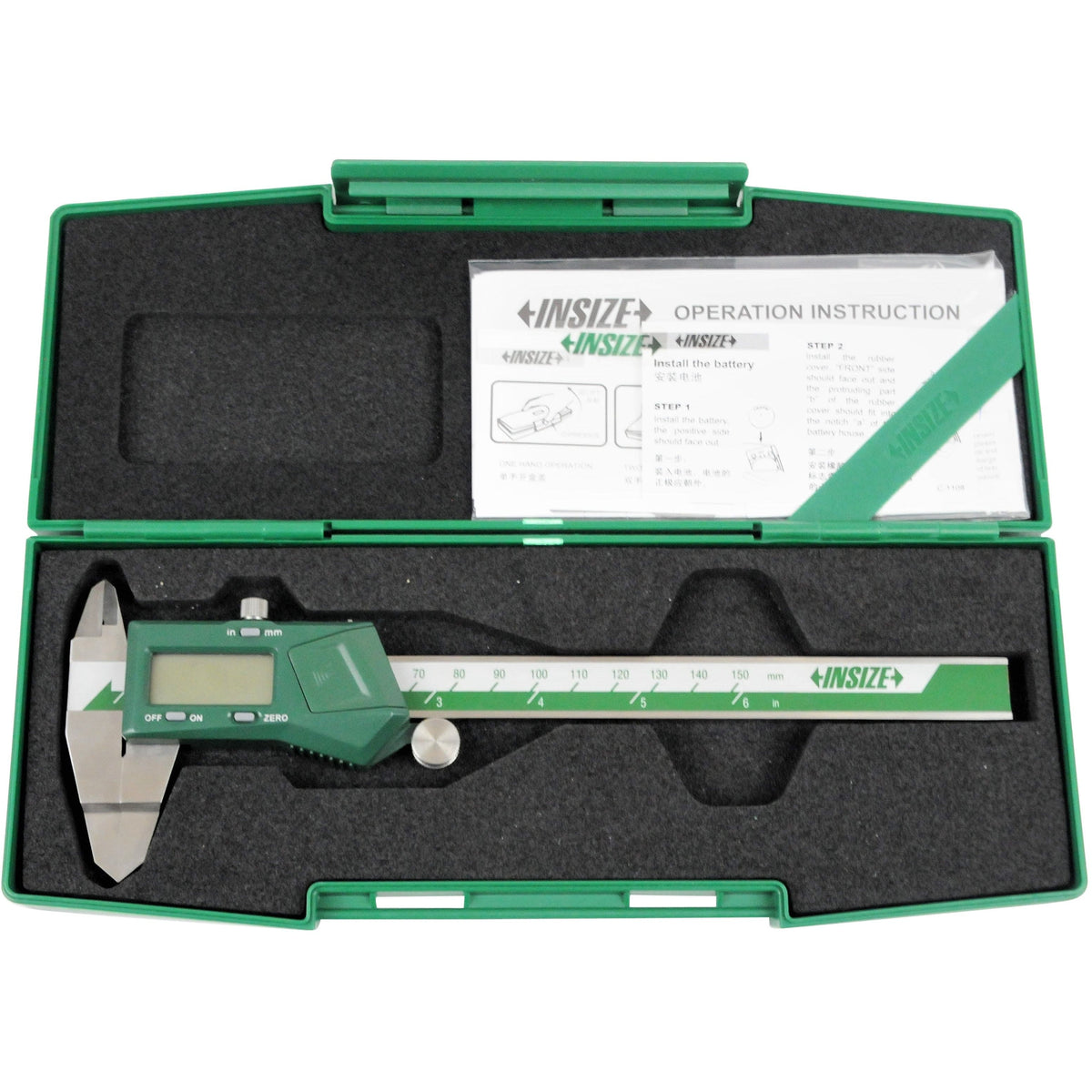 INSIZE Measuring Equipment Insize Digital Blade Caliper 0-150mm / 0-6" Range Series 1188-150A