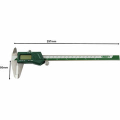 INSIZE Measuring Equipment Insize Digital Caliper With Ceramic Tipped Jaws Range Series 1193-200