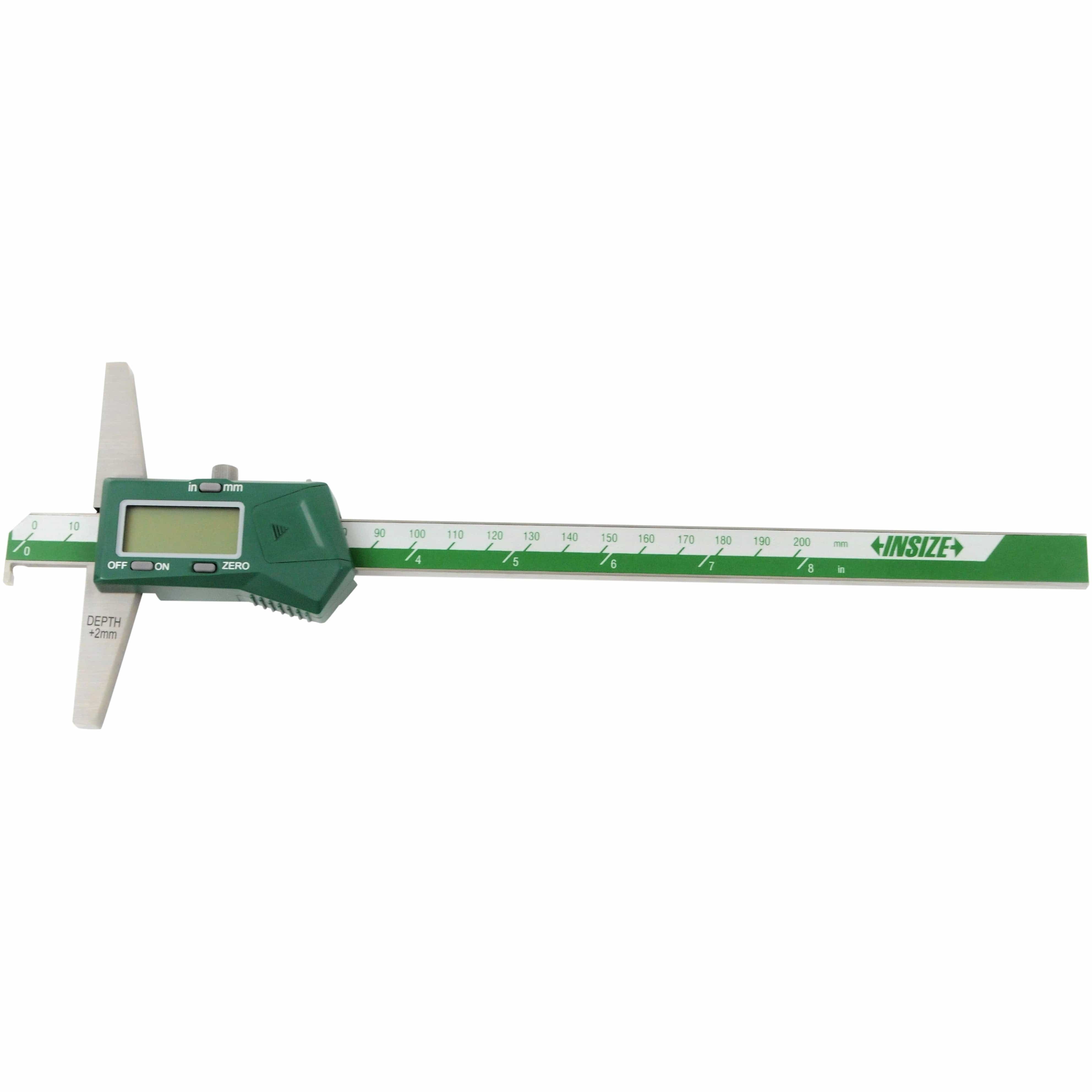 INSIZE Measuring Equipment Insize Digital Hook Depth Gauge 0-200mm / 0-8" Range Series 1142-200A