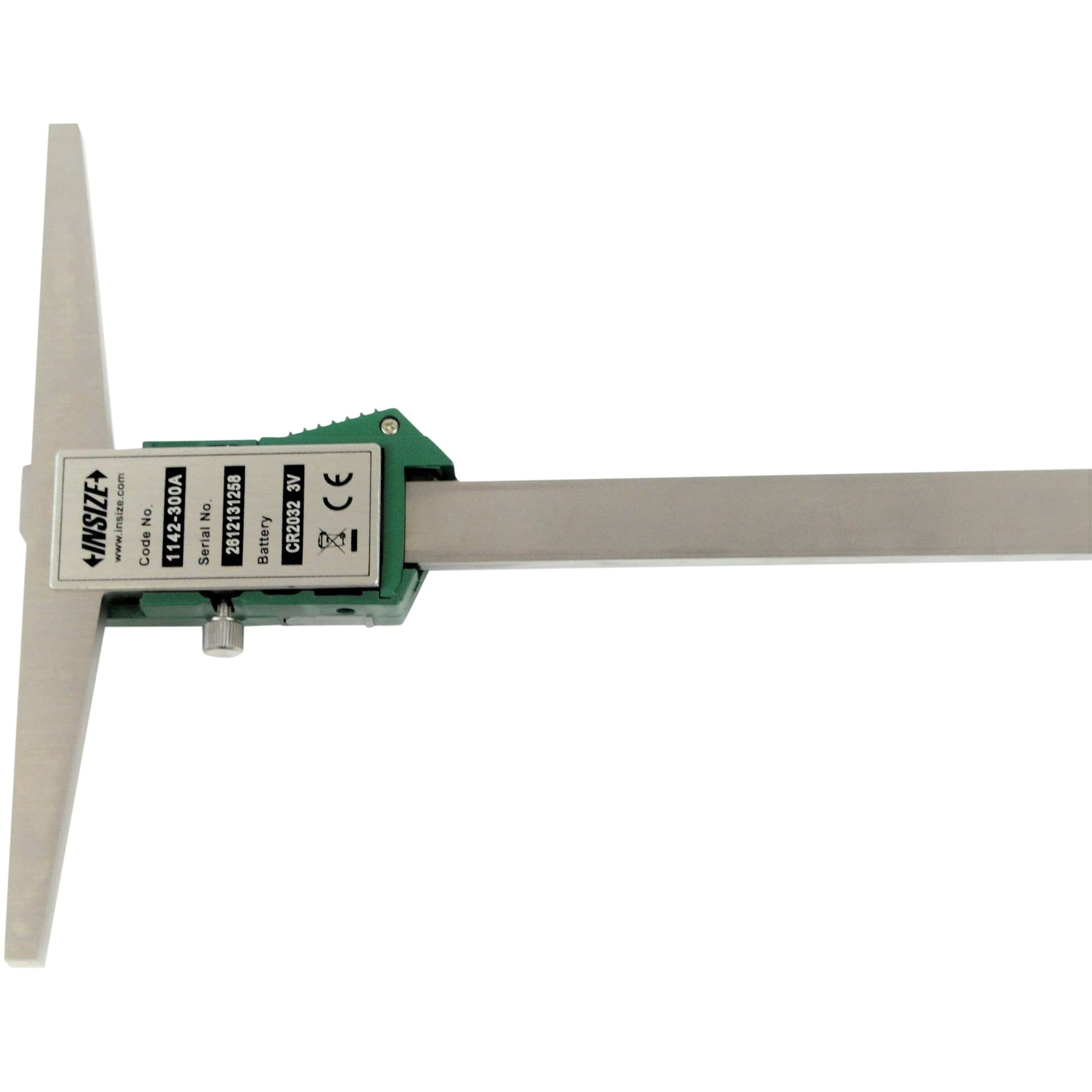 INSIZE Measuring Equipment Insize Digital Hook Depth Gauge 0-300mm / 0-12" Range Series 1142-300A