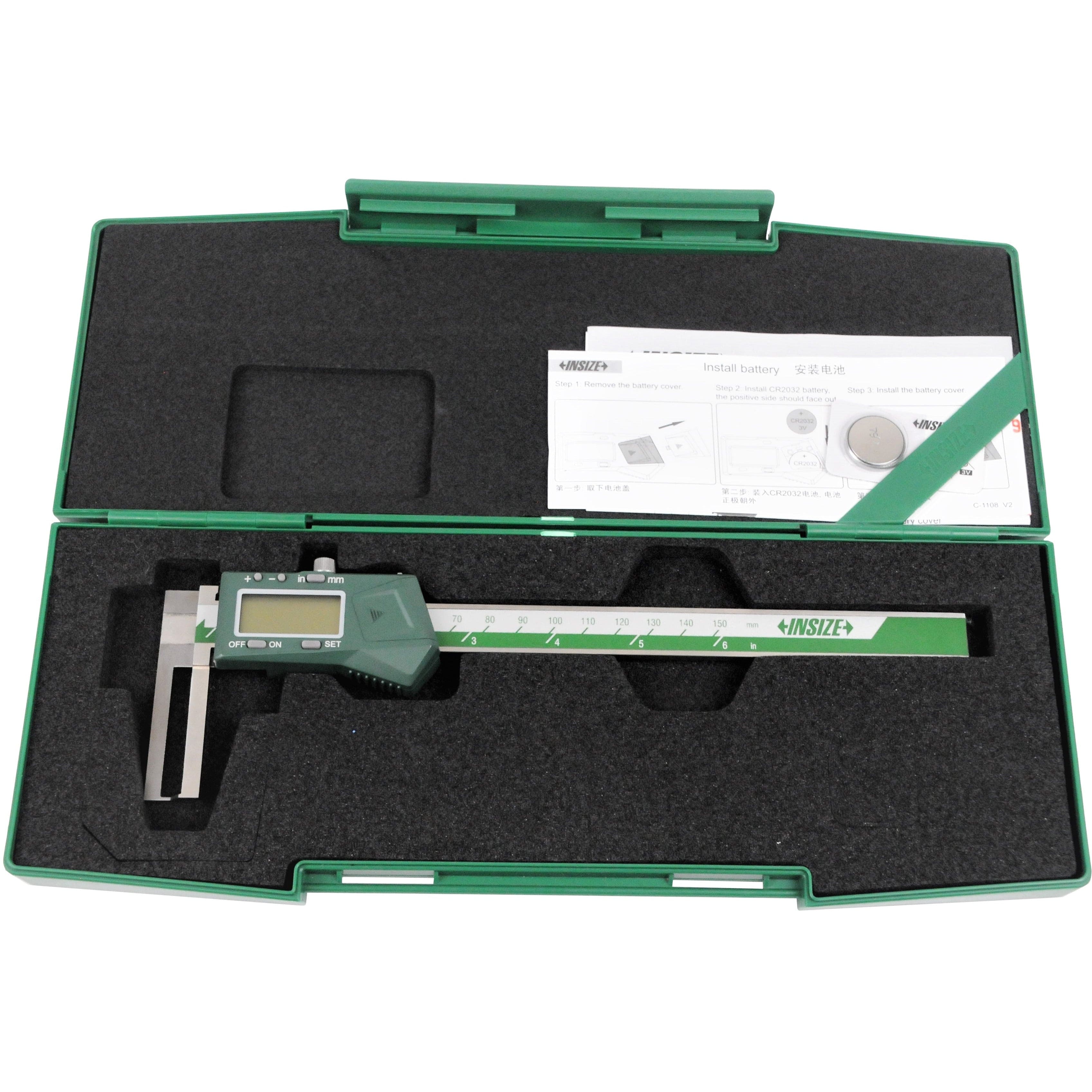 INSIZE Measuring Equipment Insize Digital Inside Groove Caliper 11-150mm x 0.01mm Range Series 1520-150