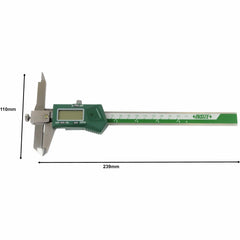 INSIZE Measuring Equipment Insize Digital Offset Caliper 0-150mm/0-6" Range Series 1186-150A