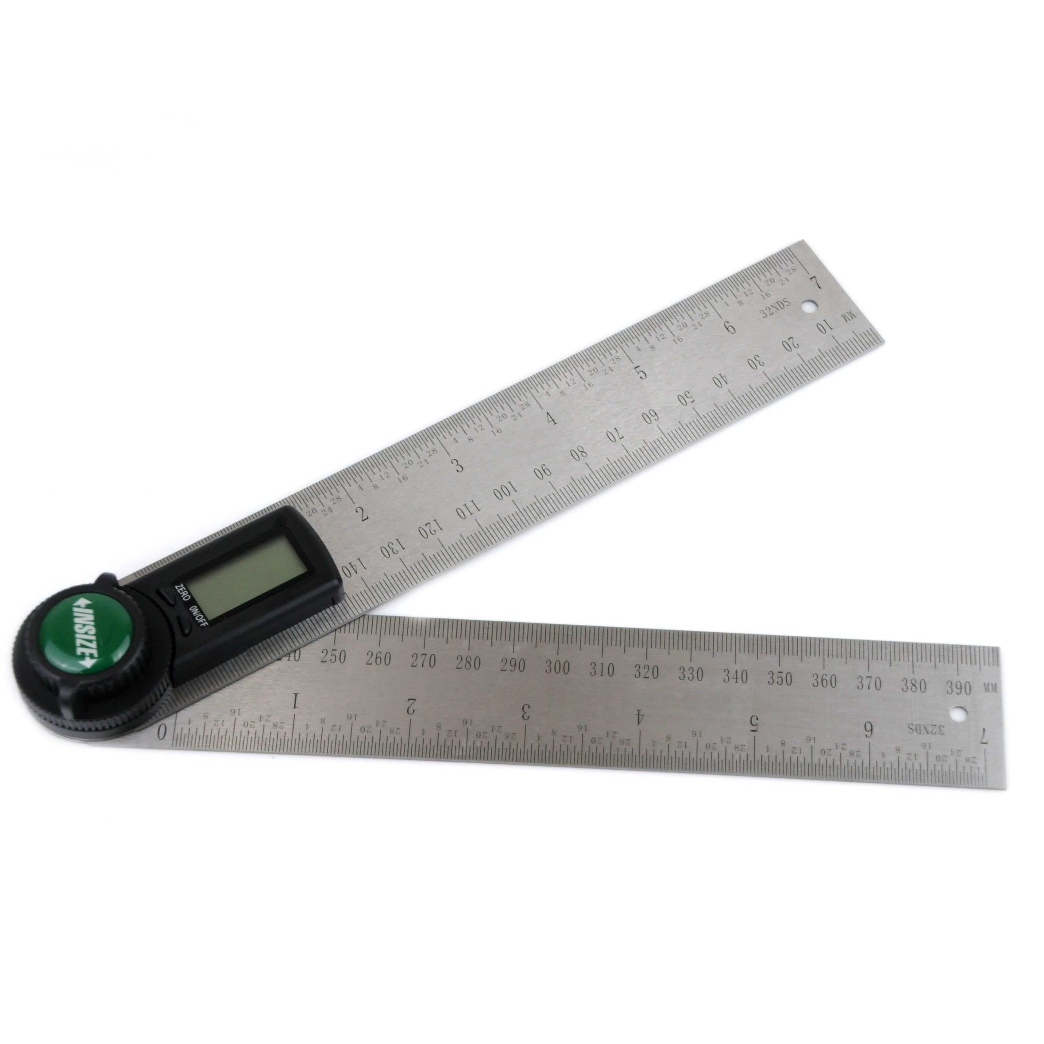 INSIZE Measuring Equipment Insize Digital Protractor 300mm 0-360° Range Series 2176-300
