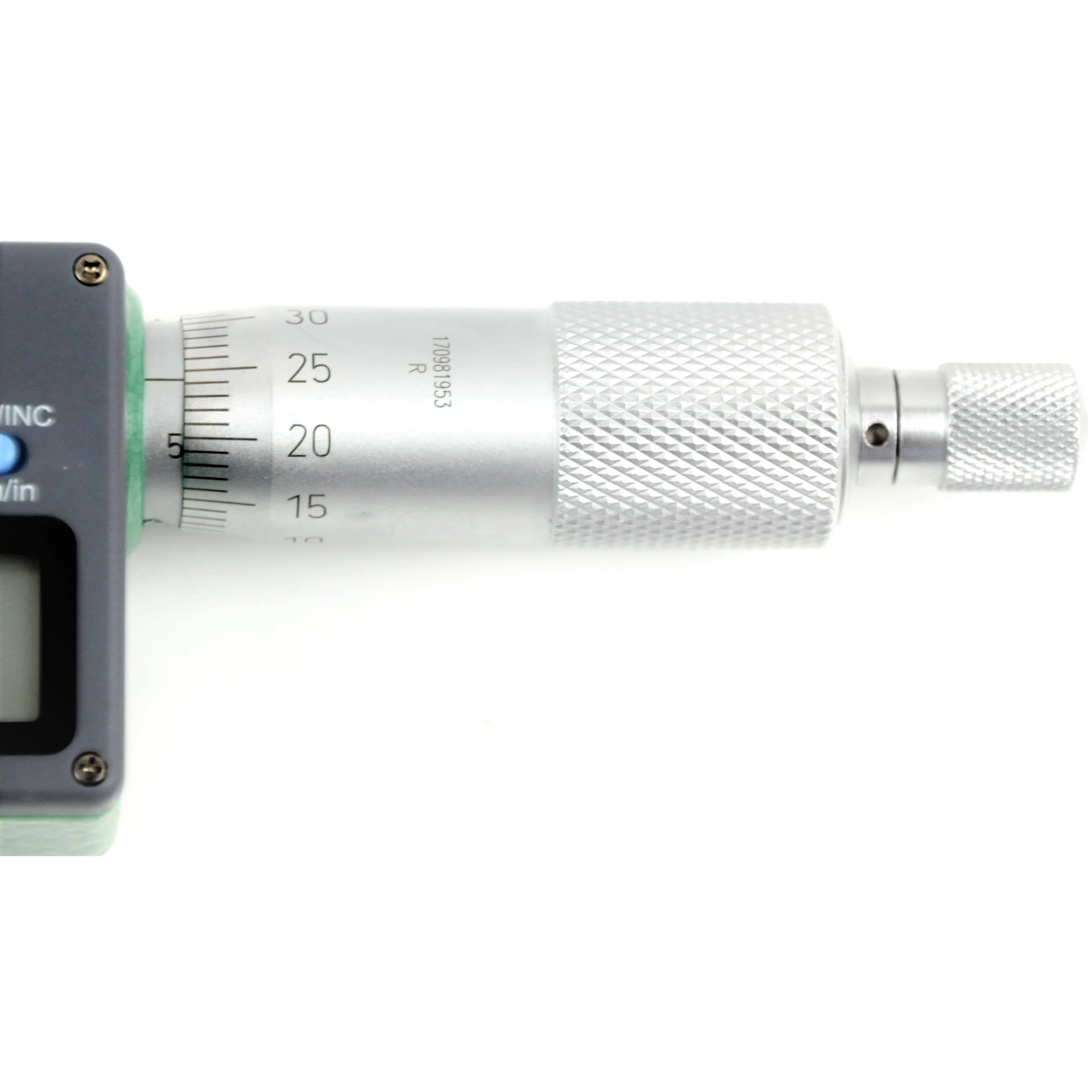 INSIZE Measuring Equipment Insize Digital Screw Thread Micrometer 50-75mm/2-3" Range Series 3581-75A