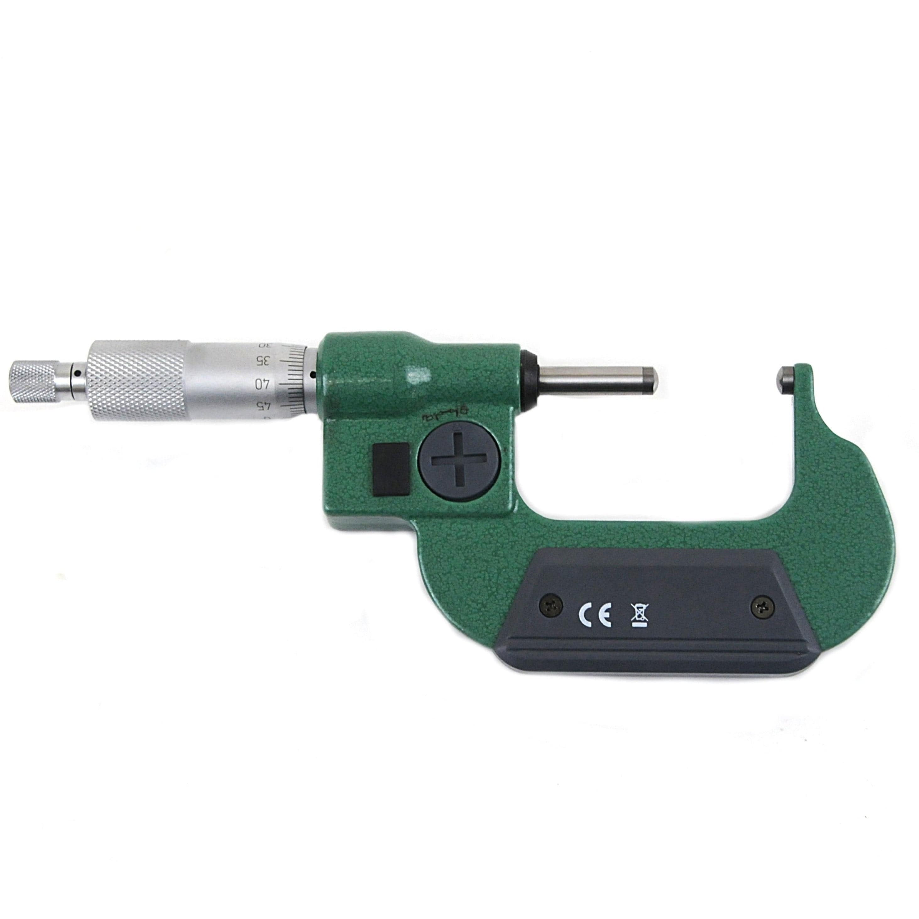 INSIZE Measuring Equipment Insize Digital Spherical Anvil Tube Micrometer 25-50mm/1-2" Range Series 3560-50SA