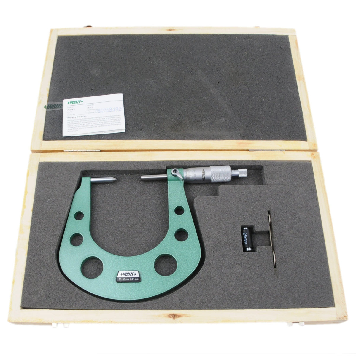 INSIZE Measuring Equipment Insize Disc Brake Micrometer 25-50mm Range Series 3288-50A