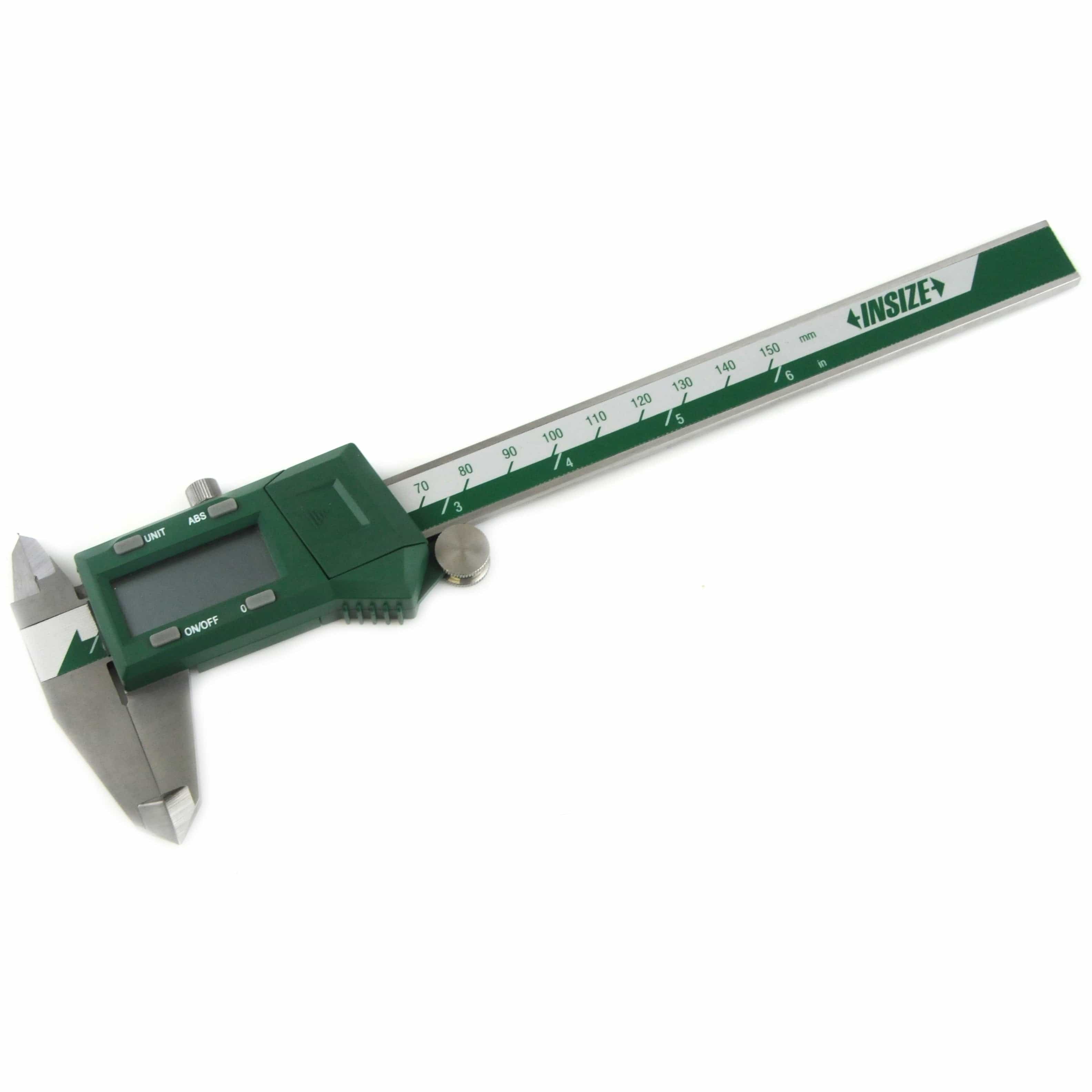 INSIZE Measuring Equipment INSIZE Fractional Digital Caliper  0-150mm / 0-6" Range Series 1102-150