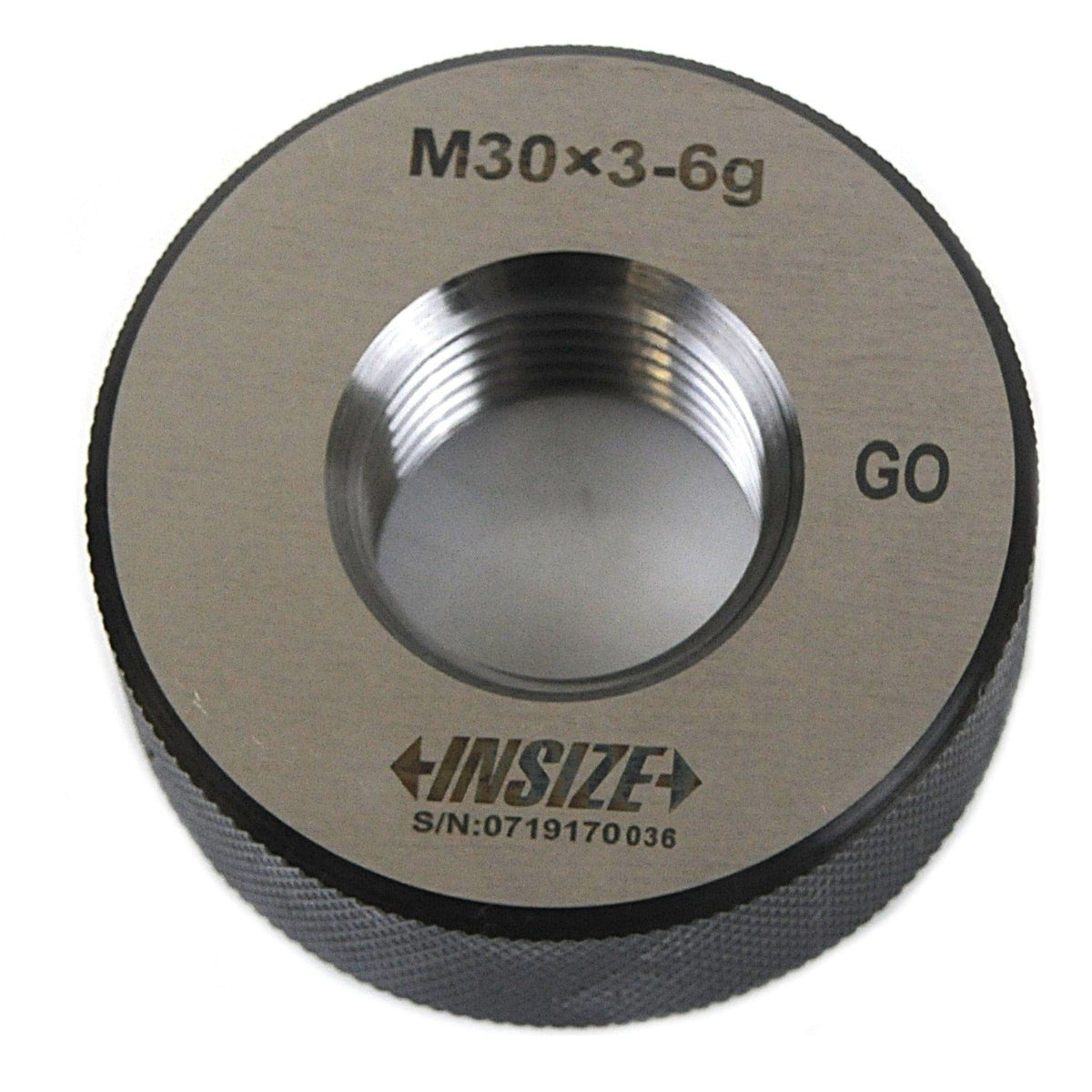 INSIZE Measuring Equipment Insize GO Thread Ring Gauge M30X3 Series 4129-30V