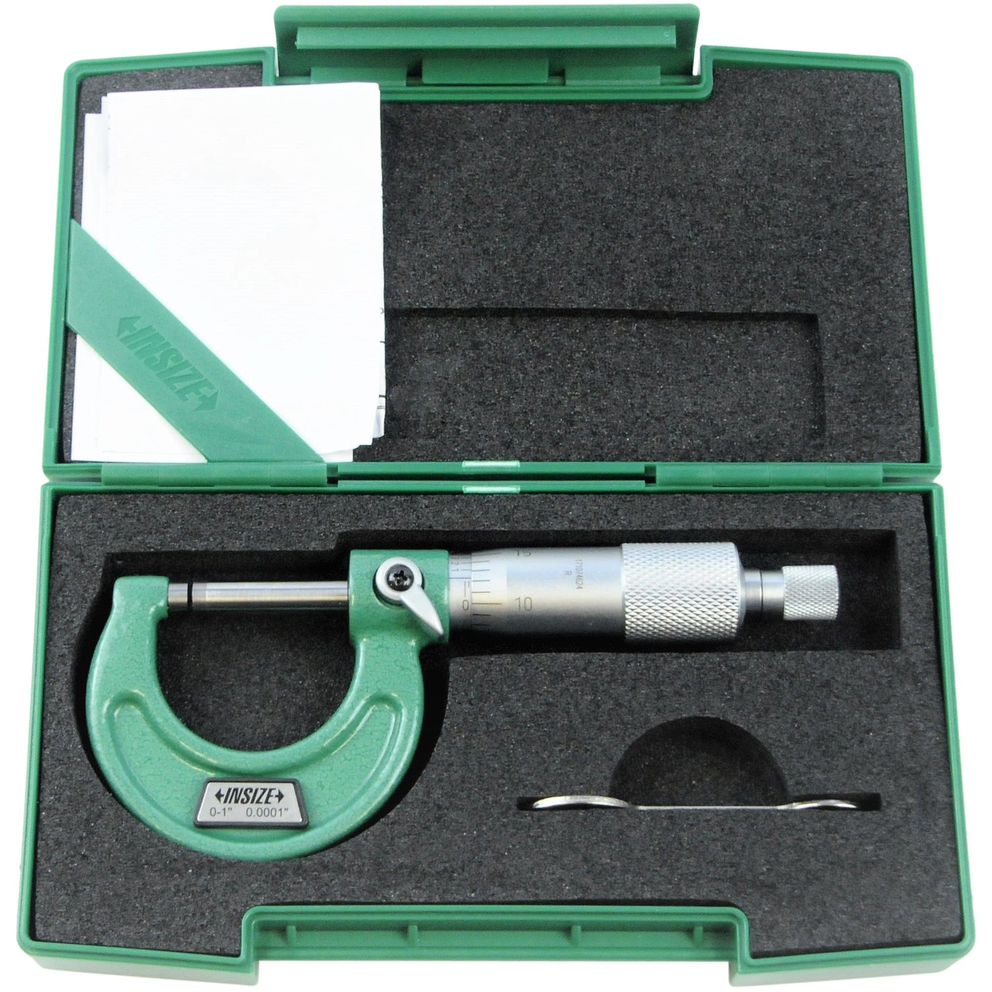 INSIZE MEASURING EQUIPMENT Insize Imperial Outside Micrometer 0-1" Range Series 3203-1A