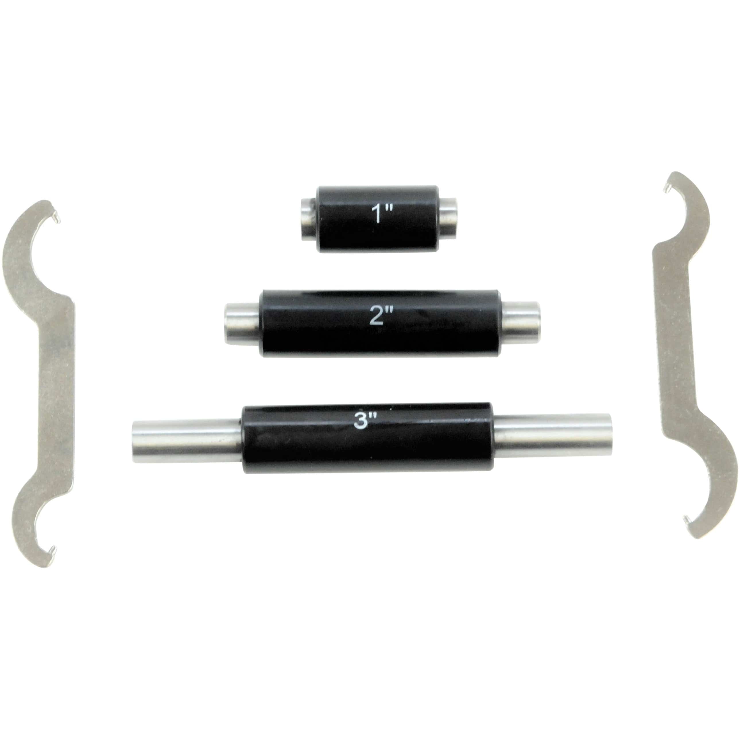 INSIZE Measuring Equipment Insize Imperial Outside Micrometer Set 0-4" Range Series 3203-44A