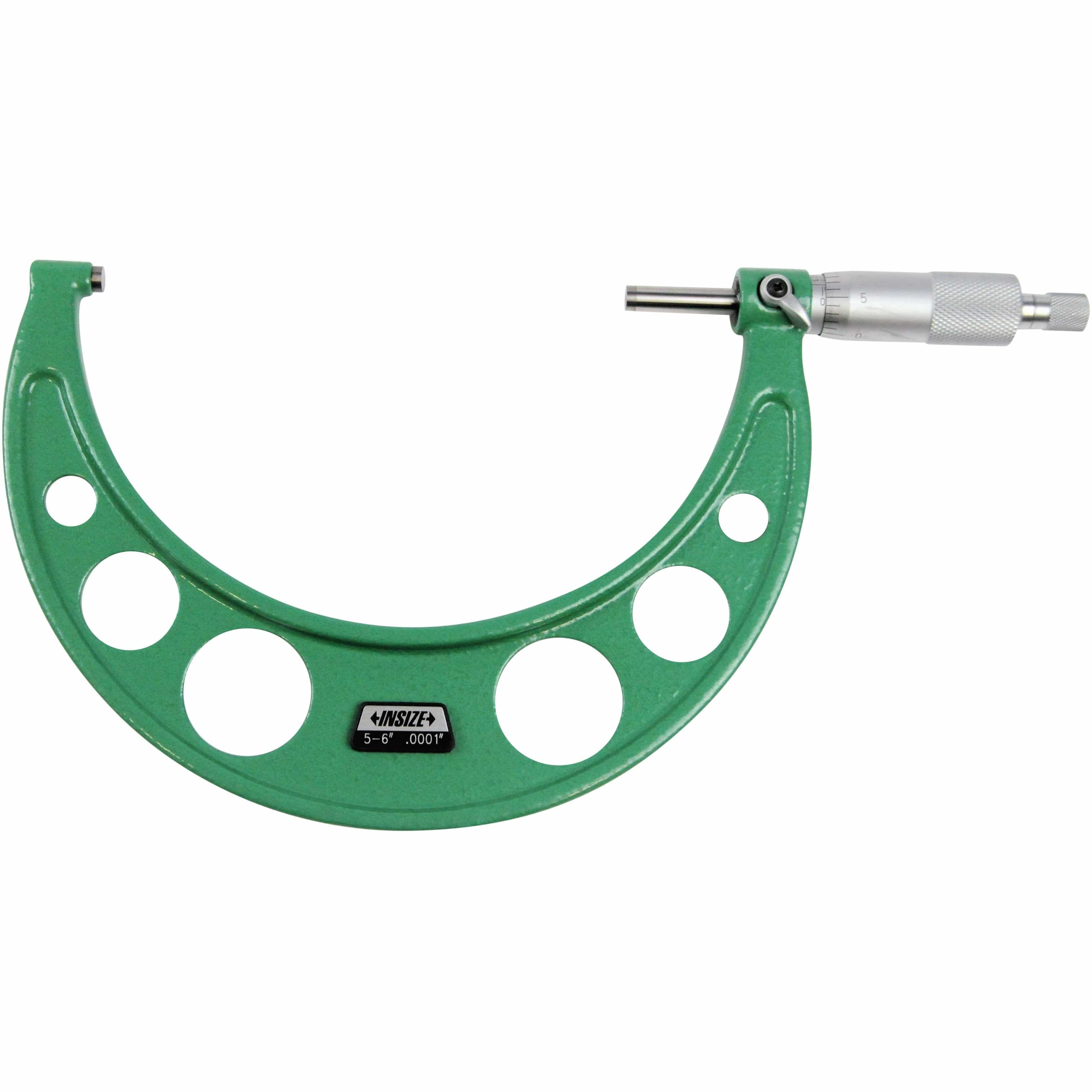 INSIZE Measuring Equipment Insize Imperial Outside Micrometer Set 0-6" Range Series 3203-66A