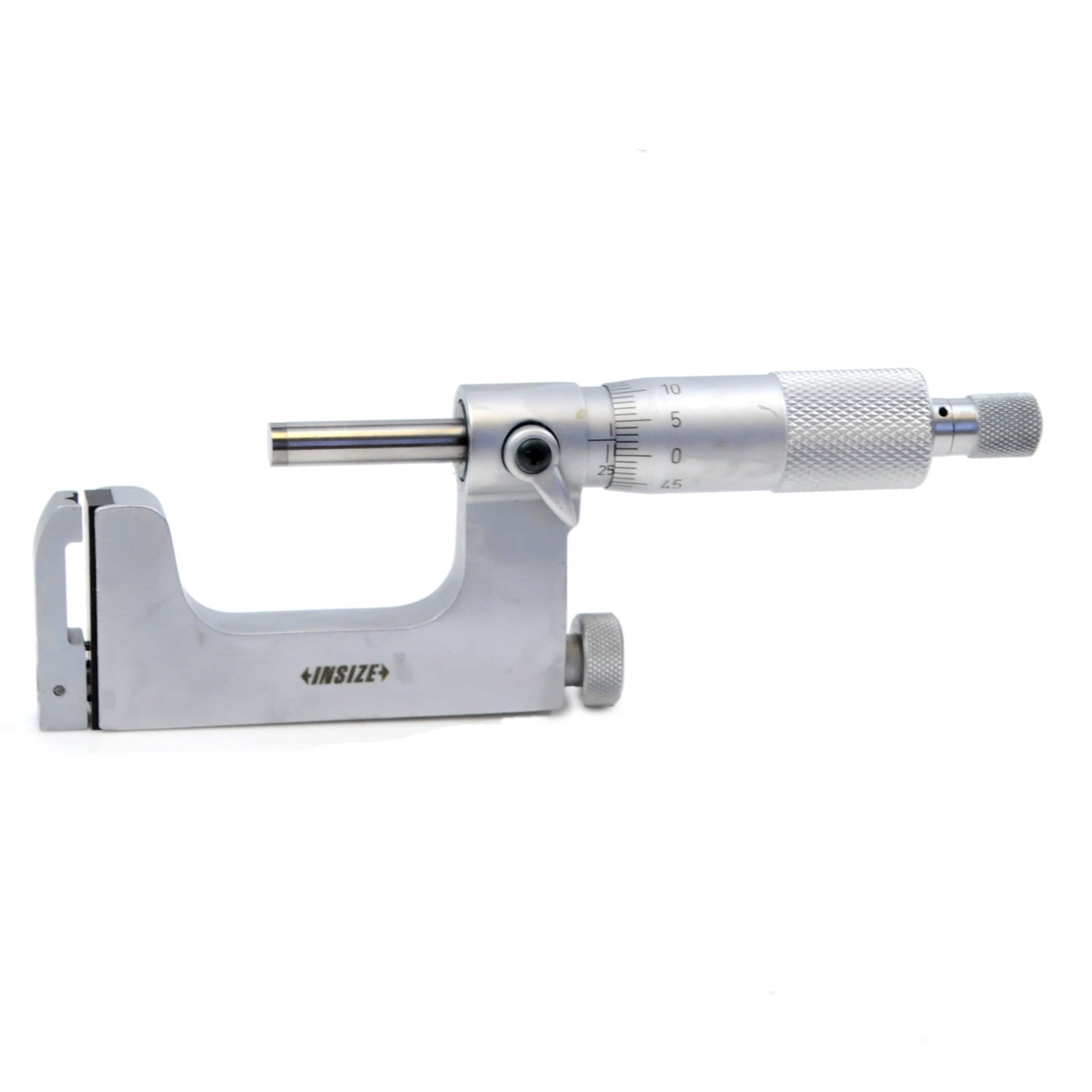 INSIZE Measuring Equipment Insize Interchangeable Anvil Micrometer 25-50mm Range Series 3262-50A