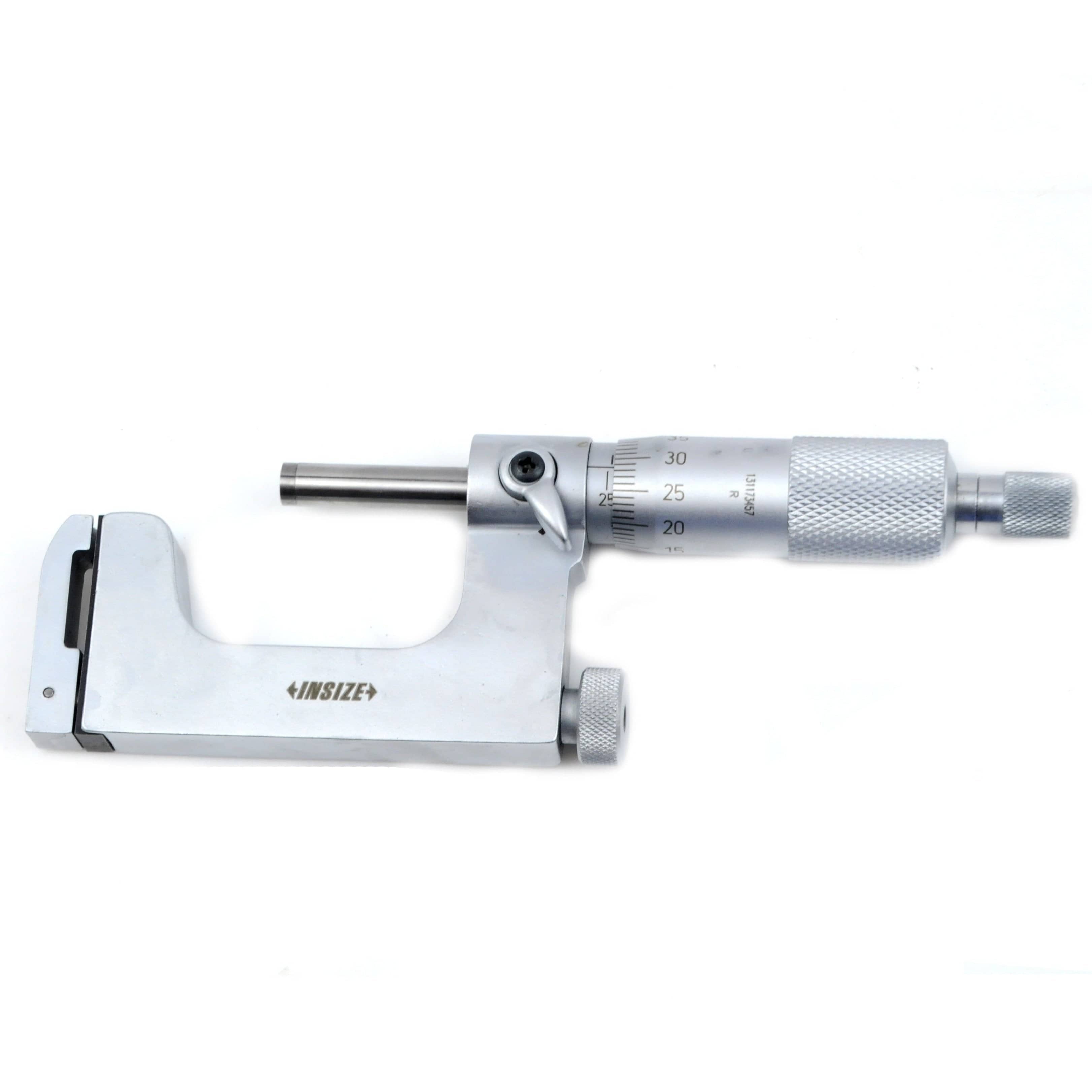 INSIZE Measuring Equipment Insize Interchangeable Anvil Micrometer 25-50mm Range Series 3262-50A