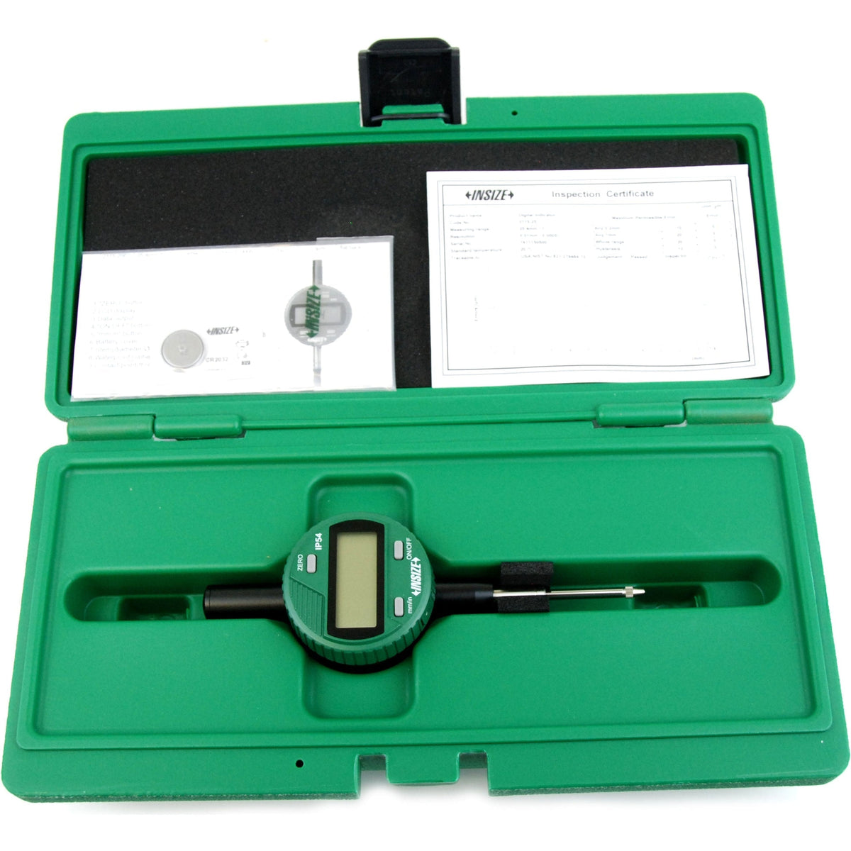 INSIZE Measuring Equipment Insize IP54 Coolant Proof Digital Indicator 25.4mm / 1" Range Series 2115-25