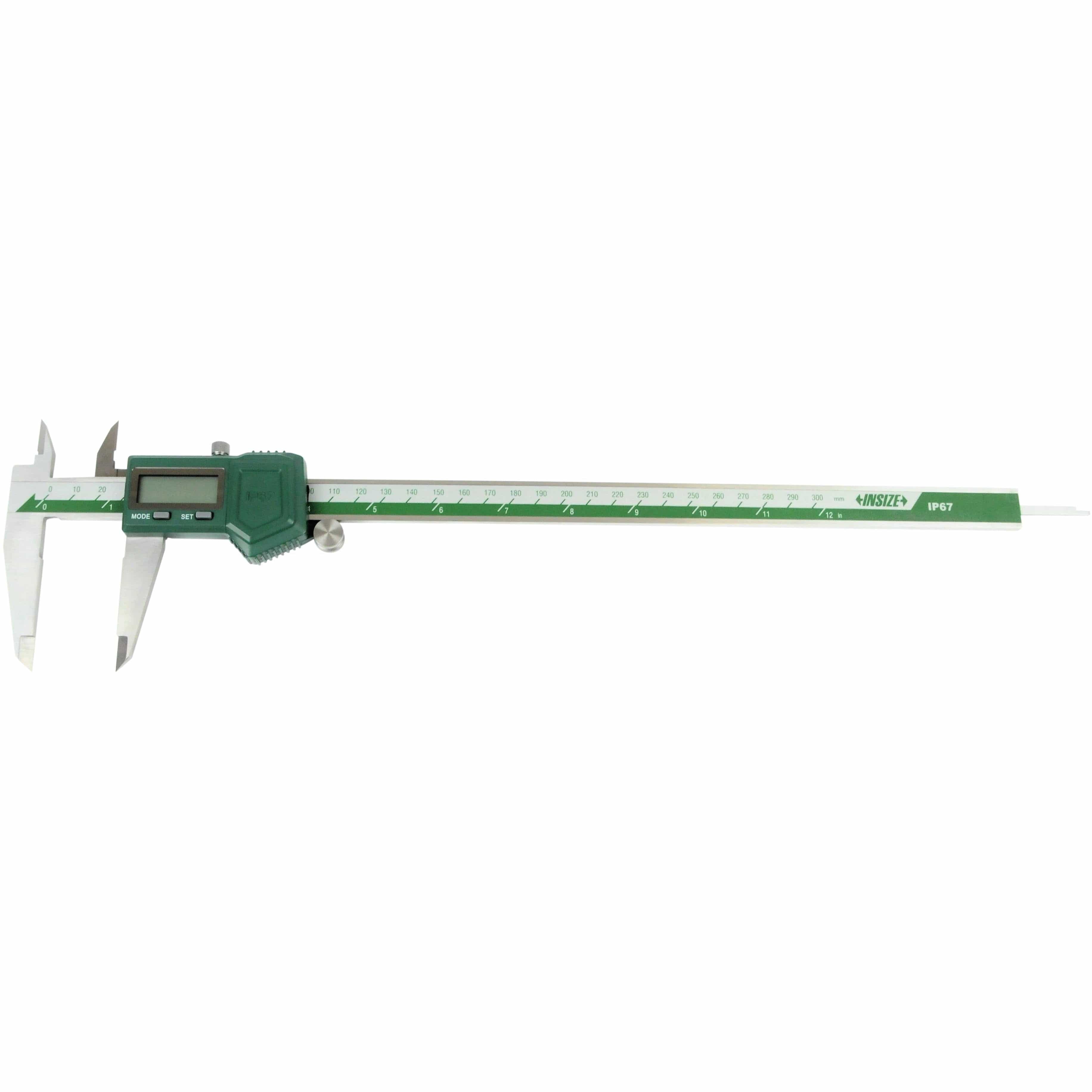 INSIZE Measuring Equipment Insize IP57 Digital Caliper 0-300mm/0-12" Range Series 1118-300B