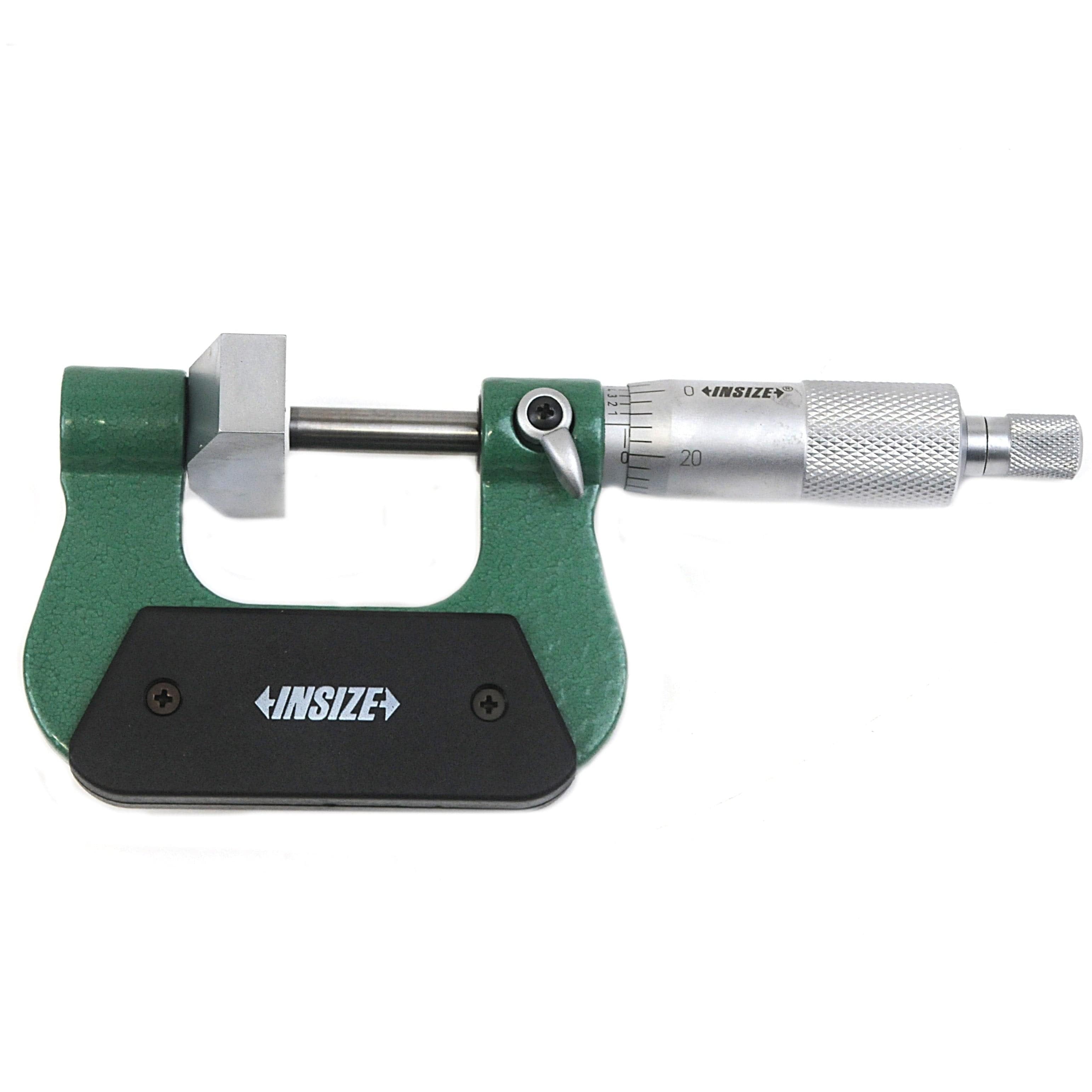 INSIZE Measuring Equipment Insize Large Anvil Micrometer 0-1" Range Series 3234-1