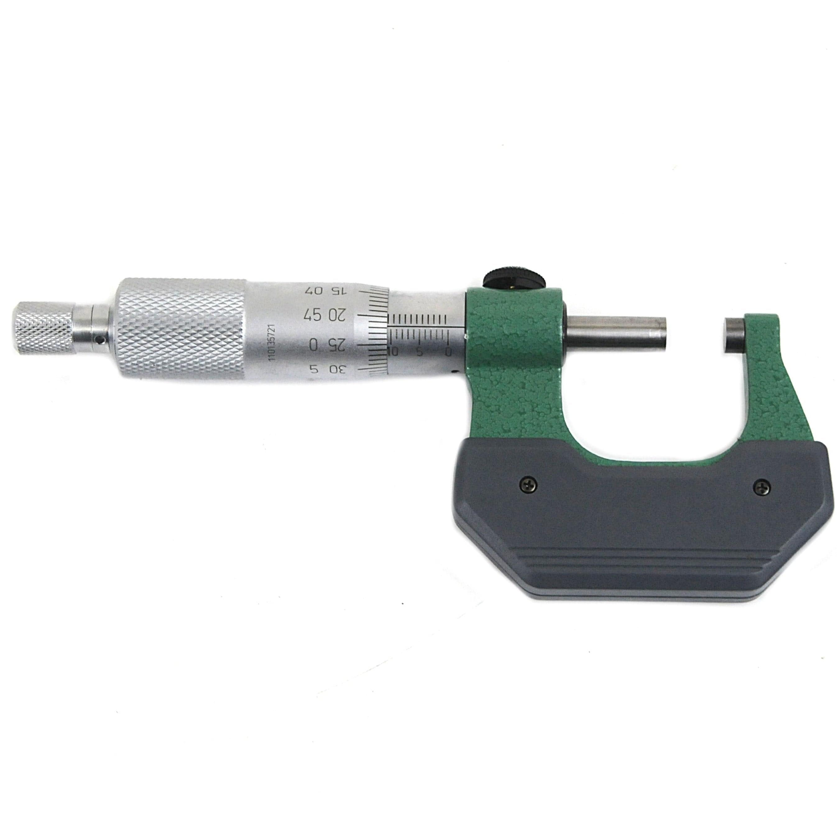 INSIZE Measuring Equipment Insize Left Hand/Right Hand Outside Micrometer 0-25mm Range Series 3236-25B