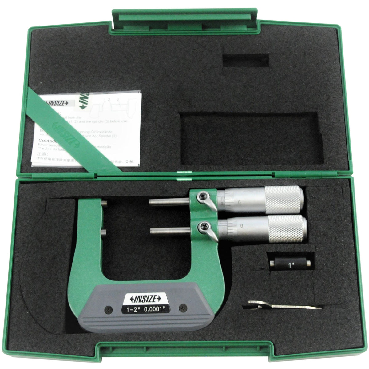 INSIZE Measuring Equipment Insize Limit Micrometer 1-2" Range Series 3235-2