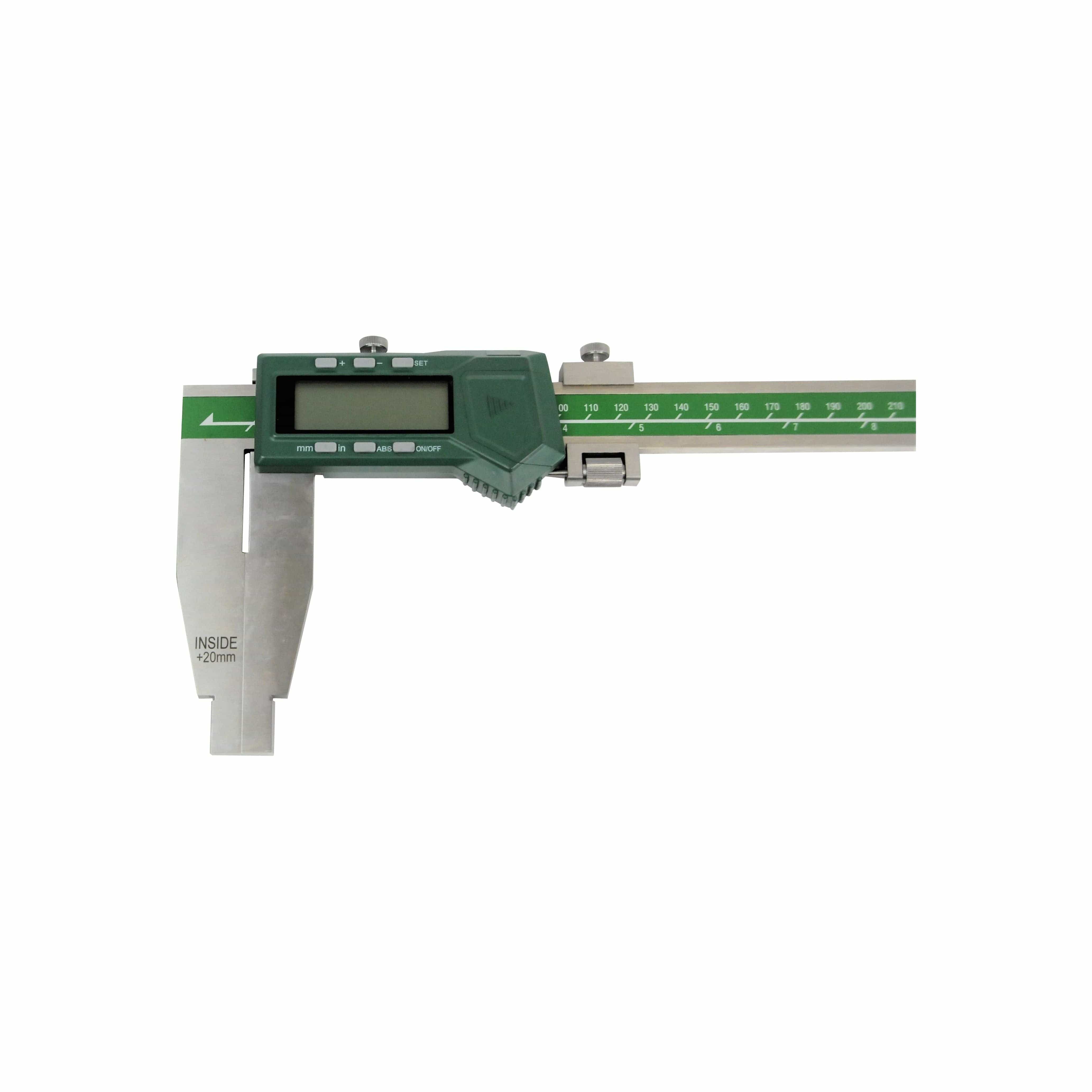 INSIZE Measuring Equipment Insize Long Jaw Digital Caliper  0- 500mm / 0-20" Range Series 1106-501