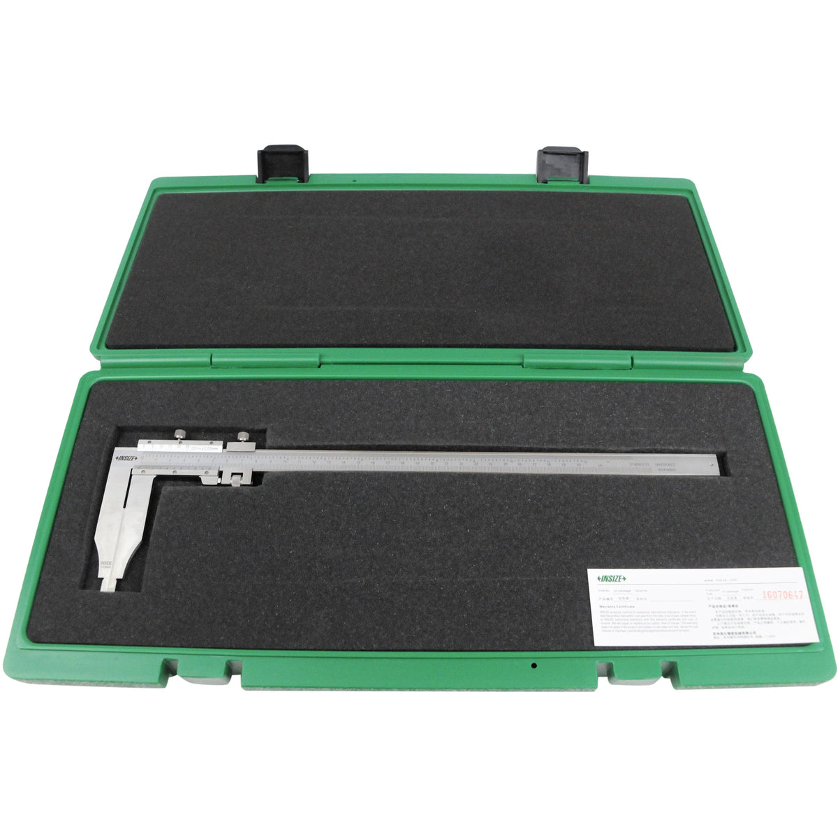 INSIZE Measuring Equipment Insize Long Jaw Vernier Caliper 0-300mm/0-12" Range Series 1215-392