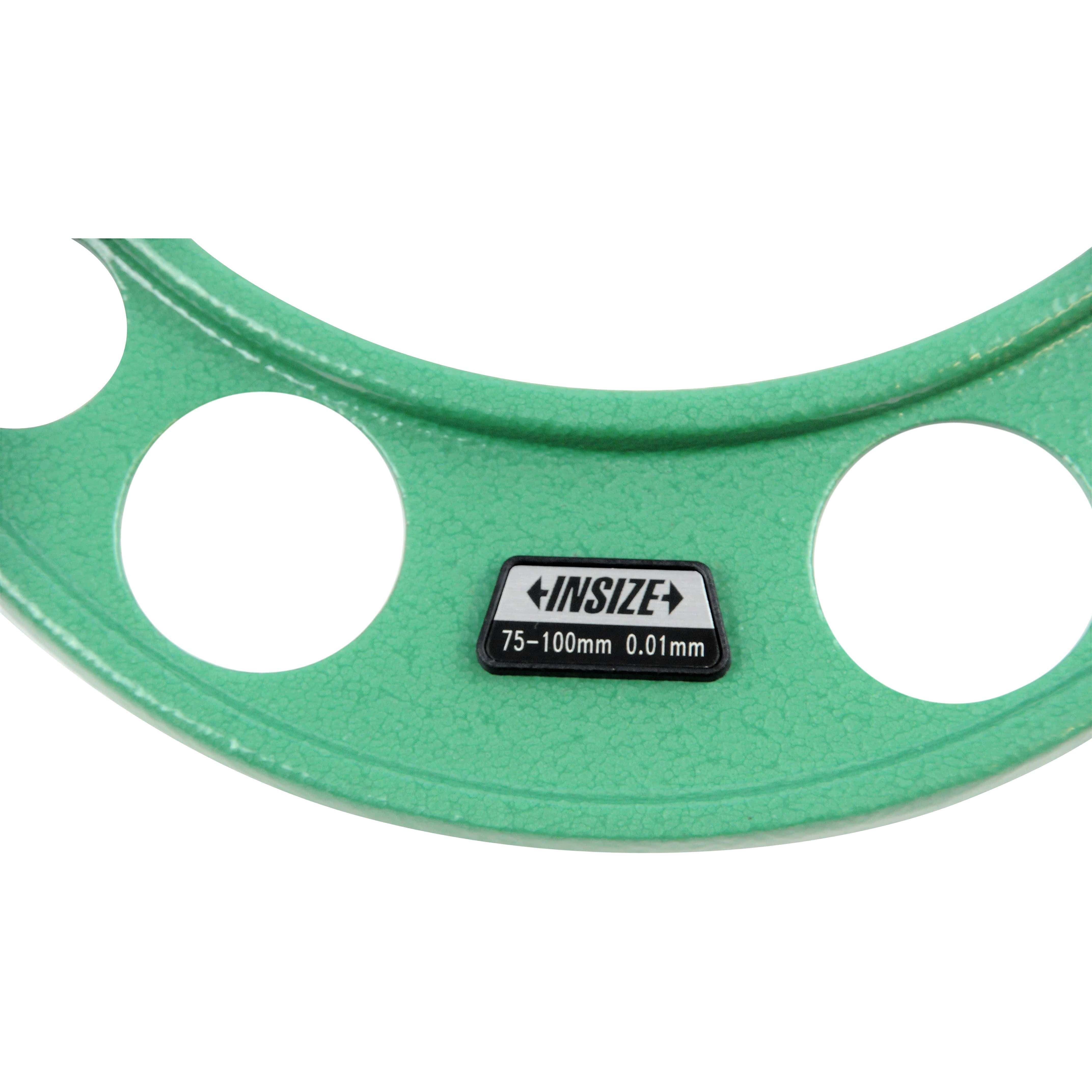 INSIZE Measuring Equipment Insize Long Spindle Outside Micrometer 75-100mm Range Series 3209-100