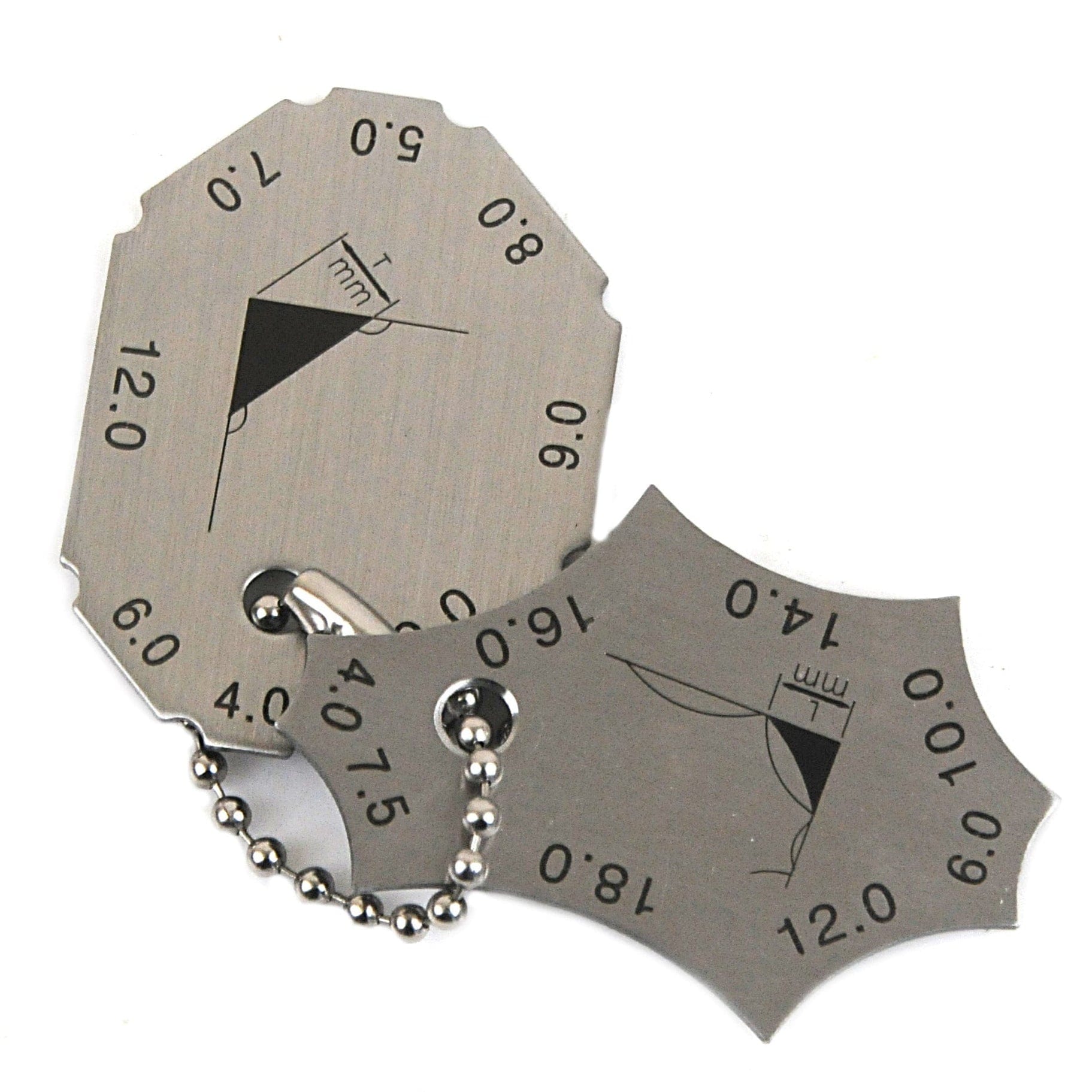 INSIZE Measuring Equipment Insize Metric Fillet Weld Gauge Series 4832-1